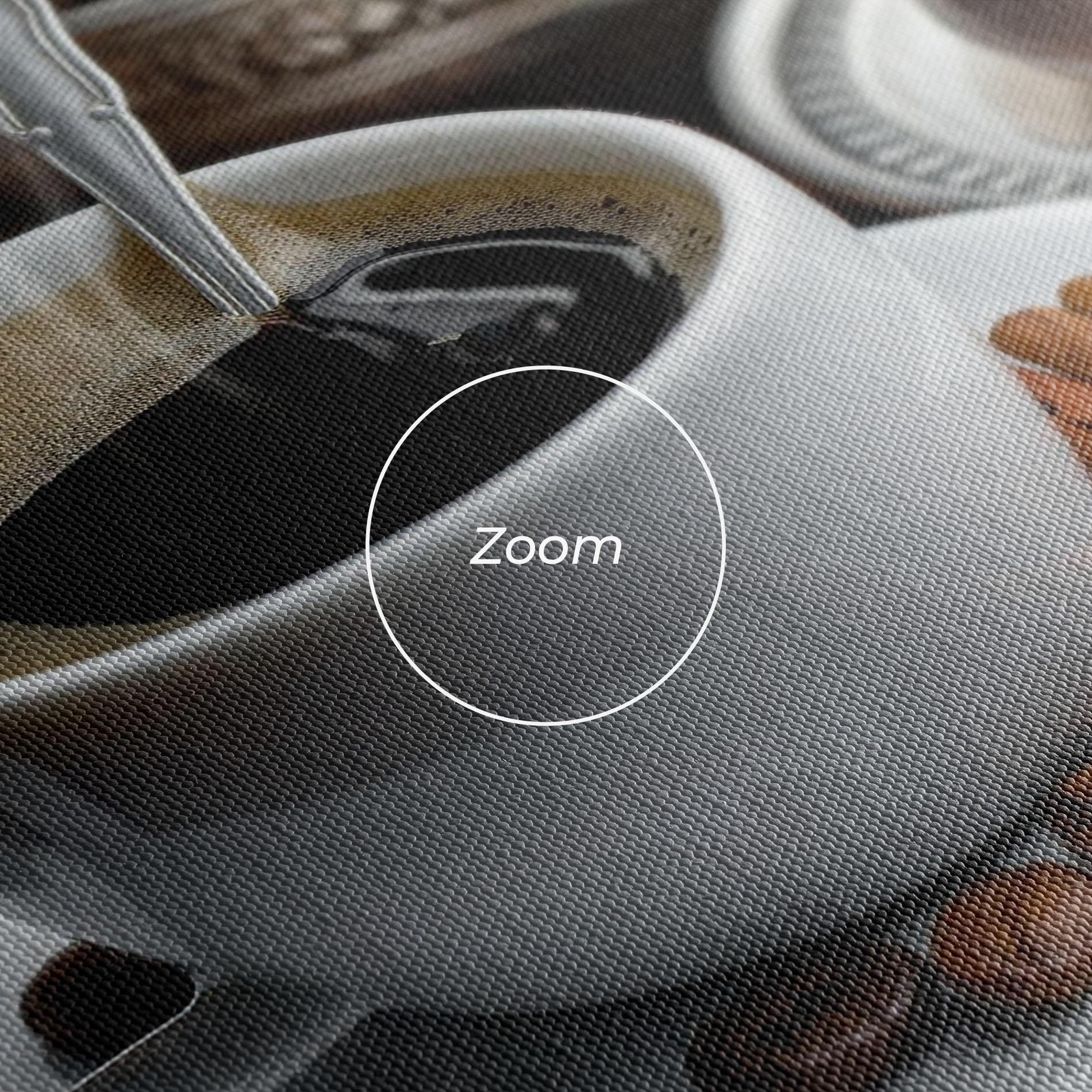 Tablou Canvas Black Coffee Beans mockup 3