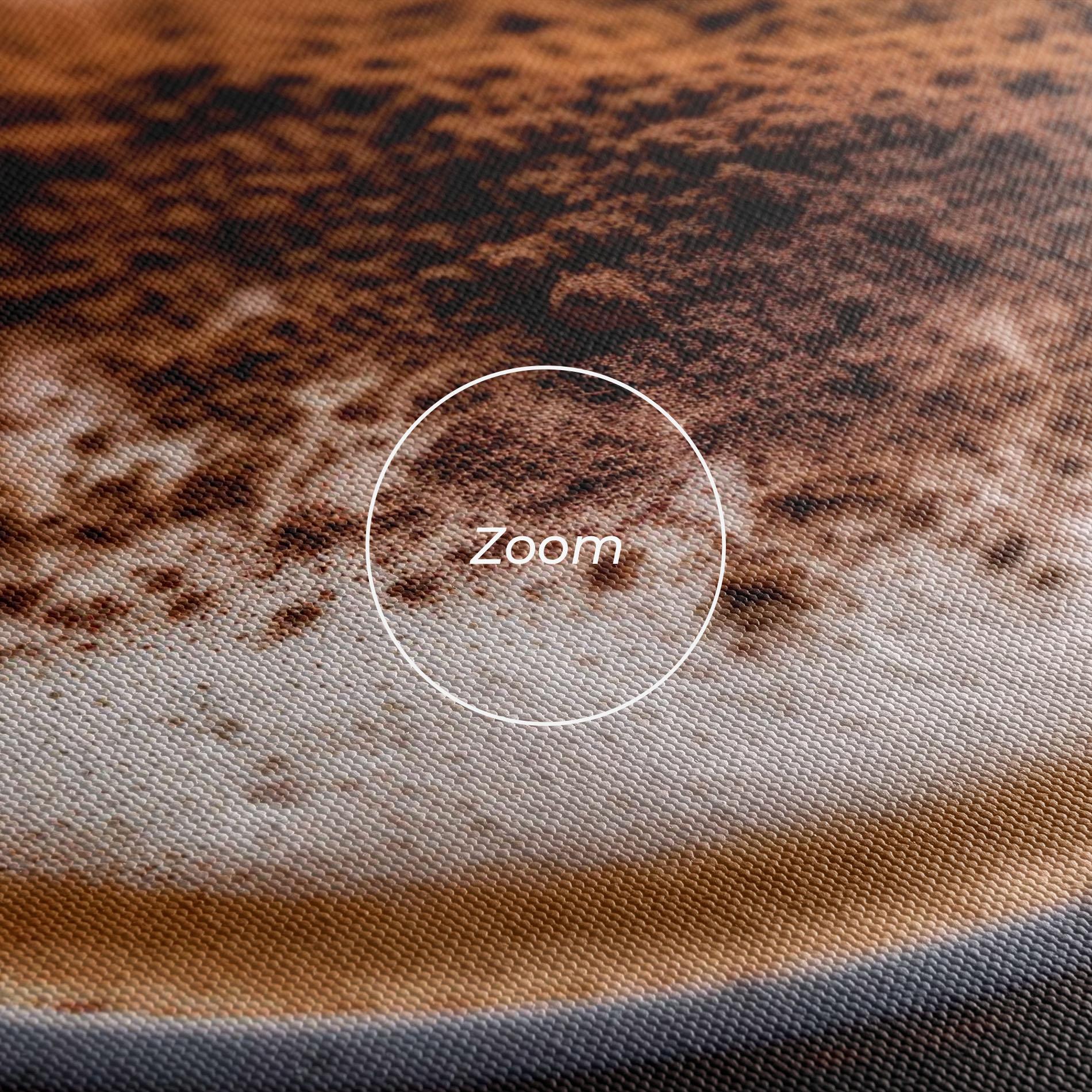 Tablou Canvas Cappuccino Coffee Close Up mockup 3