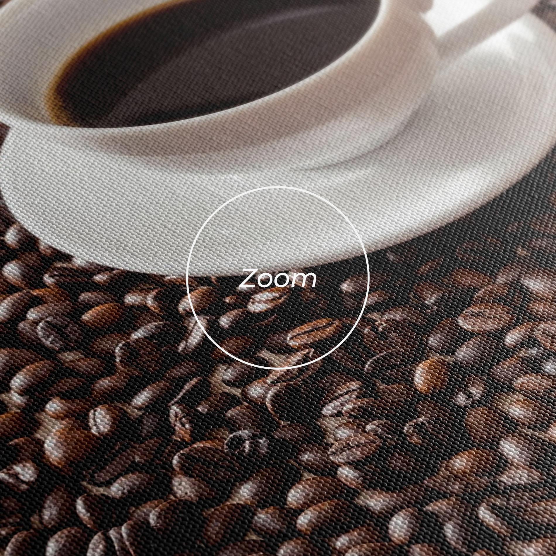 Tablou Canvas Heart Coffee Beans mockup 3