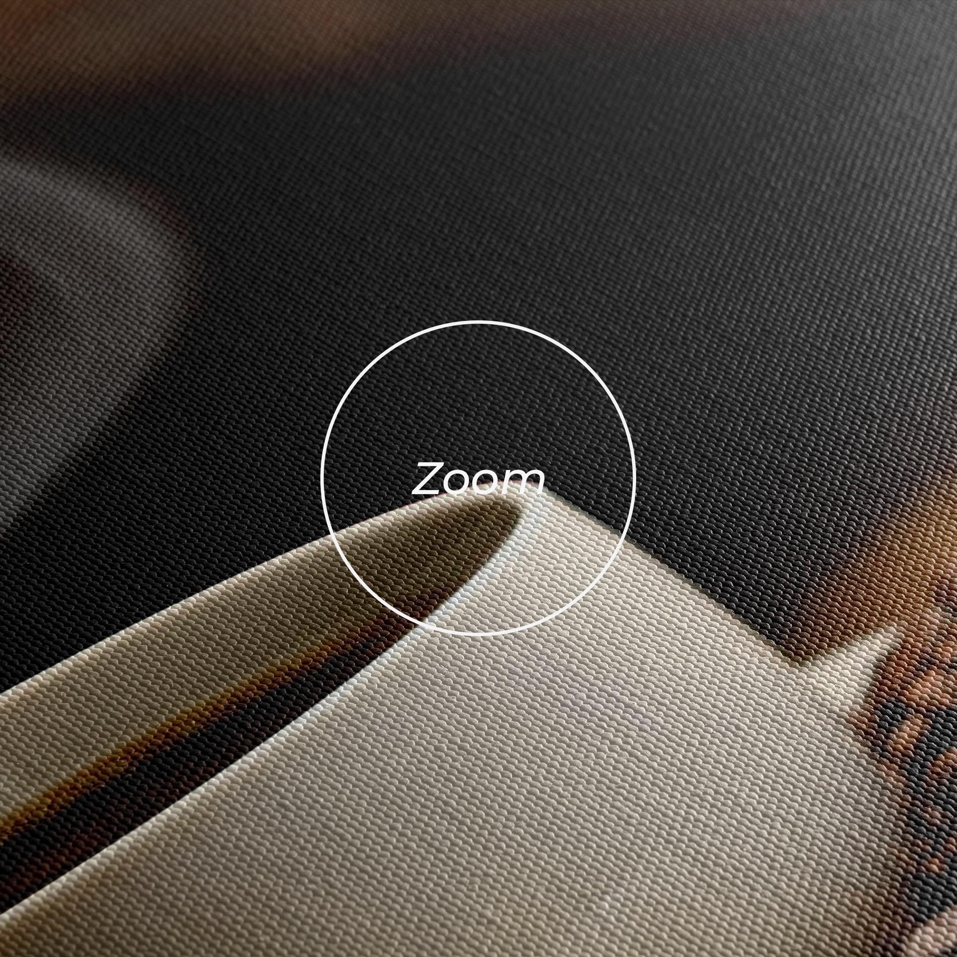 Tablou Canvas Heart Coffee Smoke mockup 3