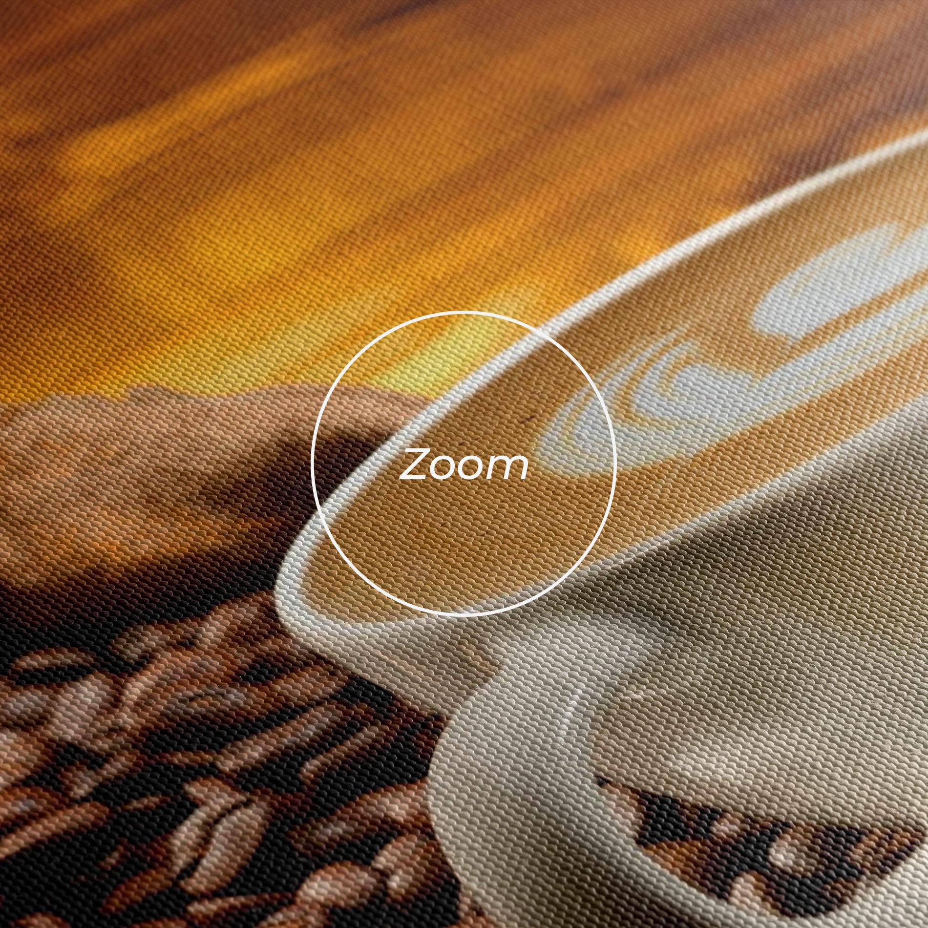 Tablou Canvas Latte Coffee mockup 3