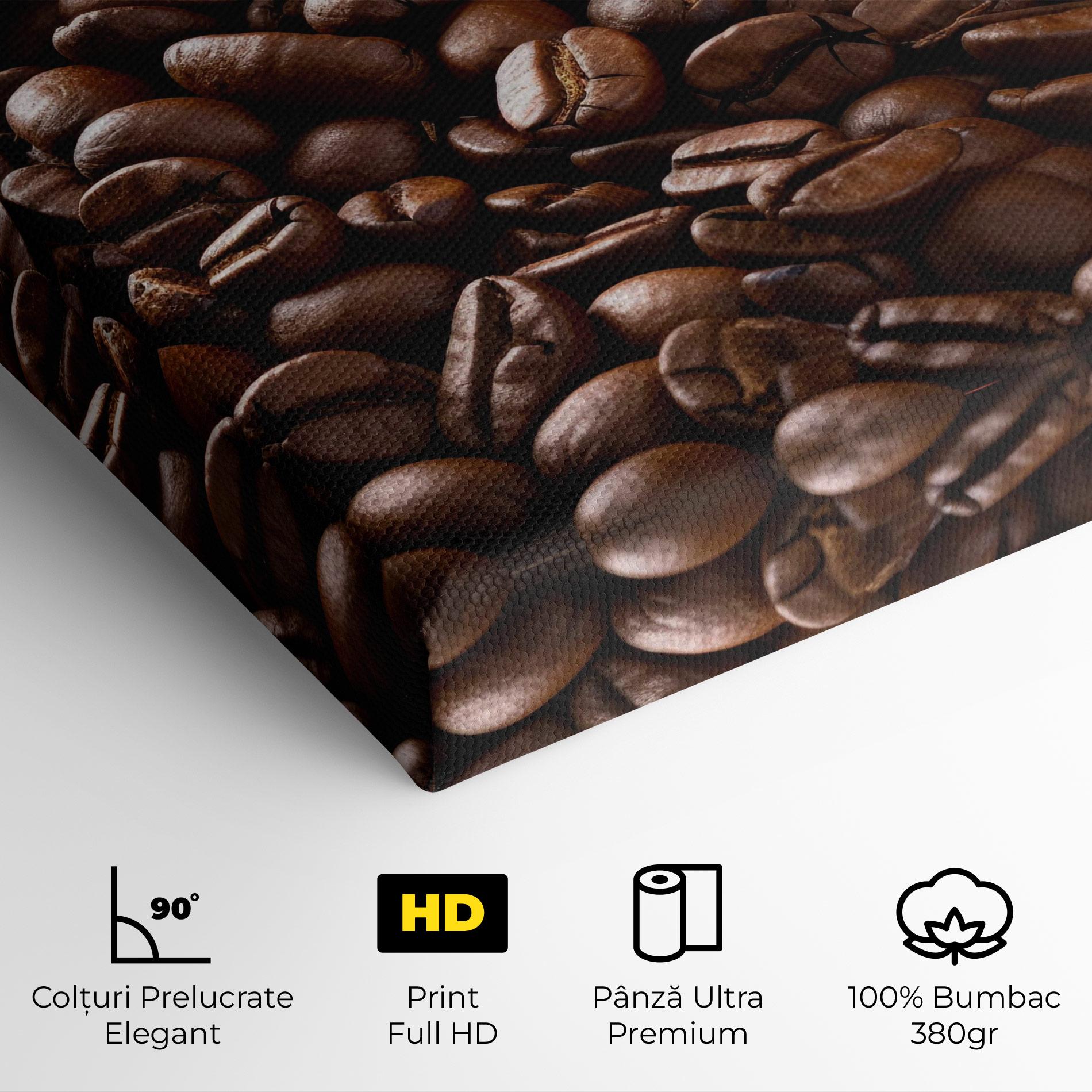 Tablou Canvas Bag Of Coffee Beans mockup 4
