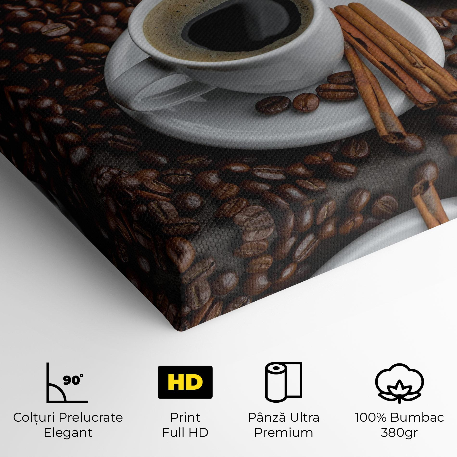Tablou Canvas Black Coffee Bean mockup 4