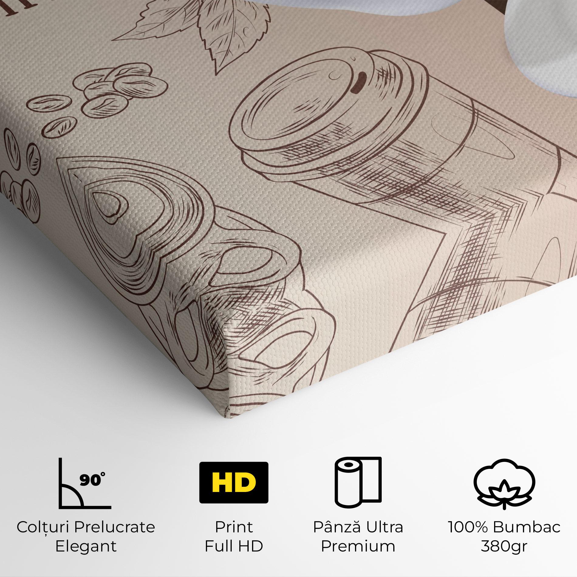 Tablou Canvas Coffee Time mockup 4