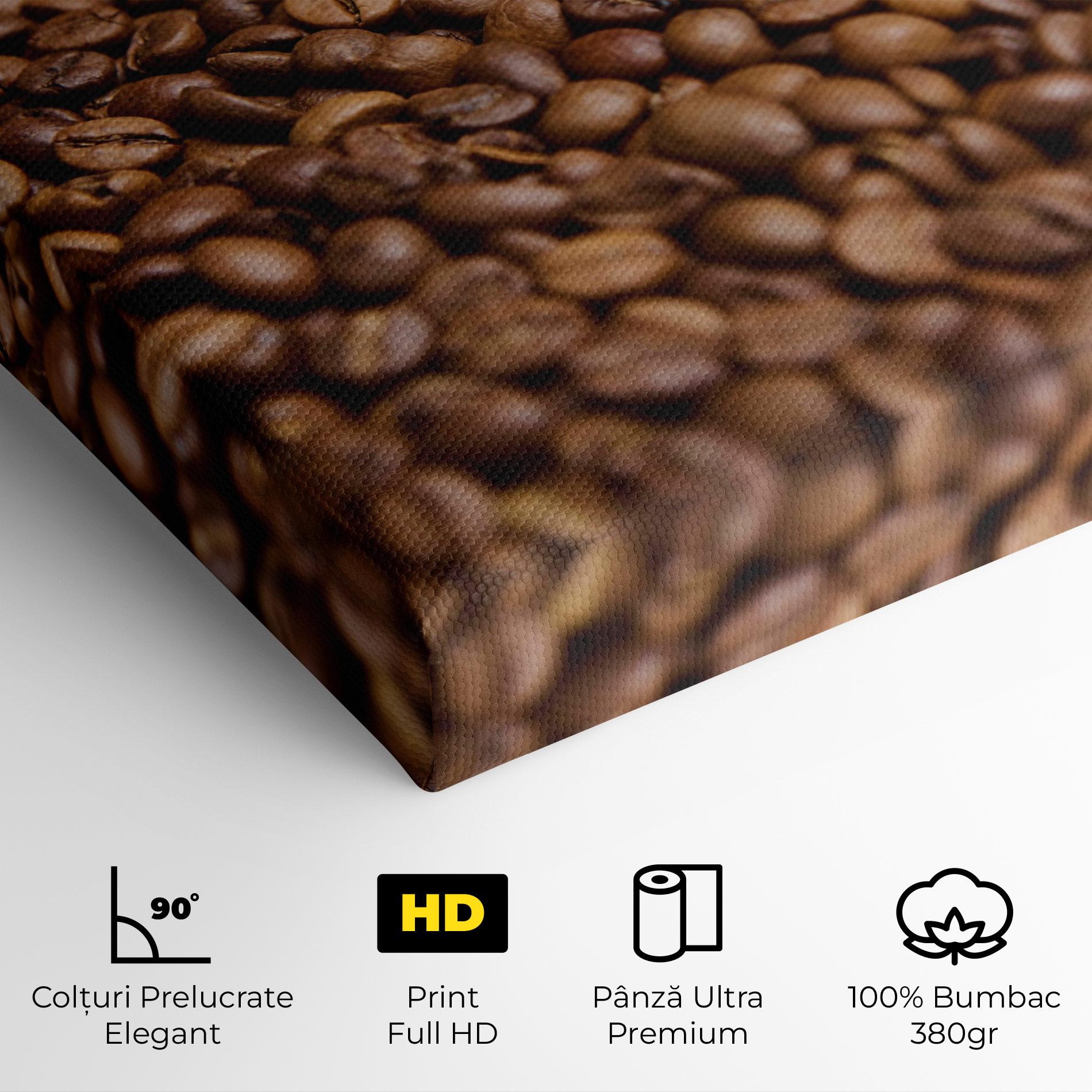 Tablou Canvas Fresh Roasted Coffee mockup 4