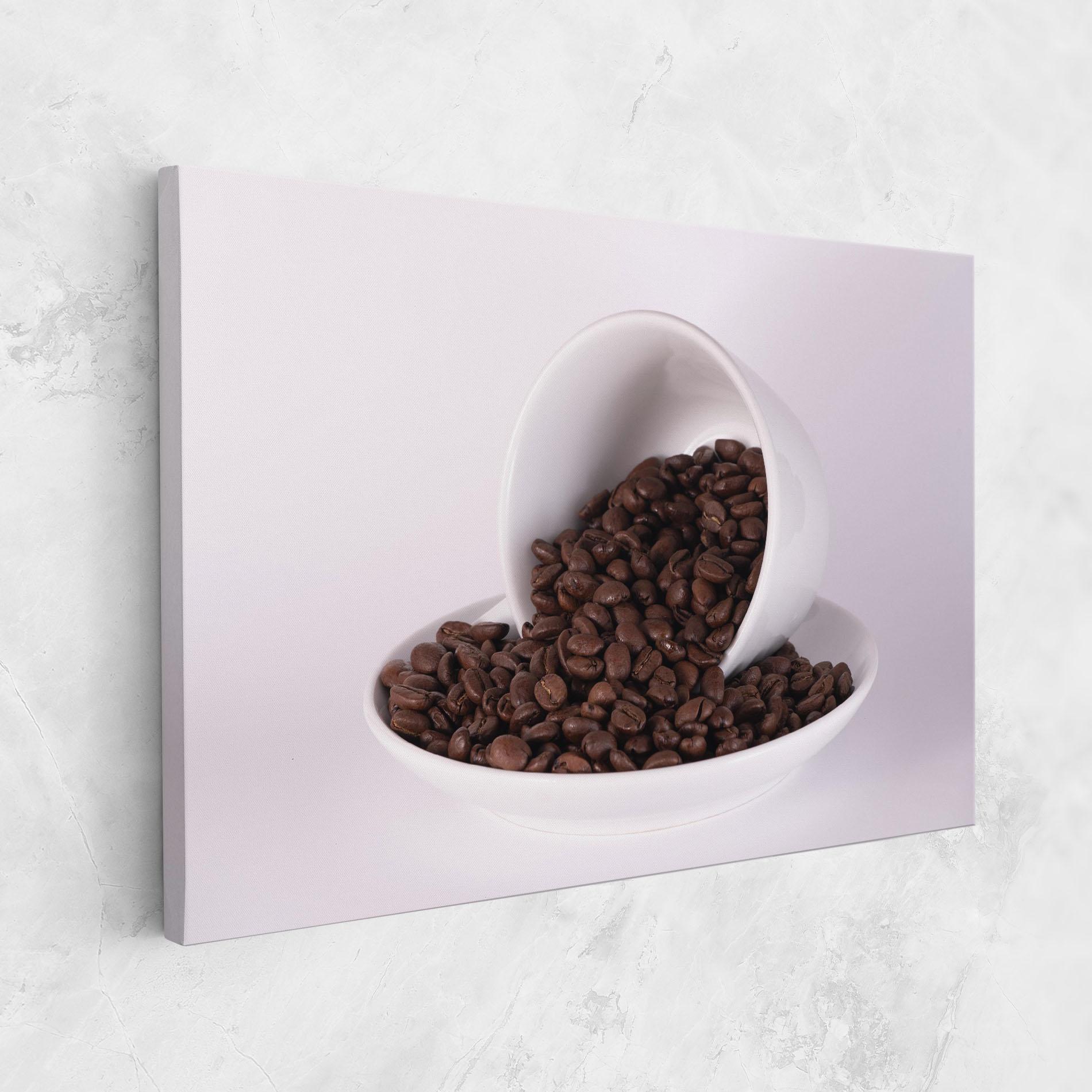 Tablou Canvas Bowl Of Coffee mockup 1
