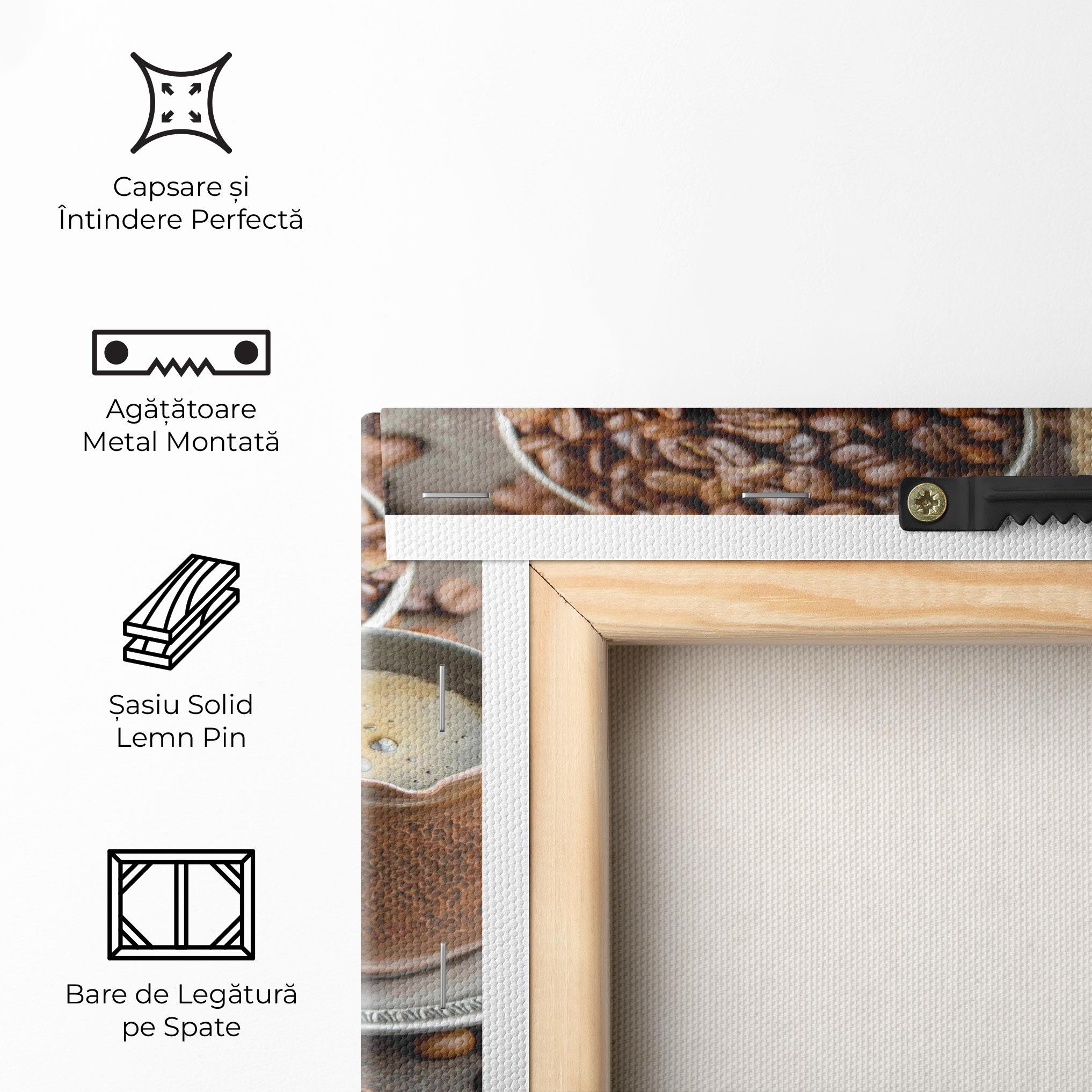 Tablou Canvas Black Coffee Bean mockup 5