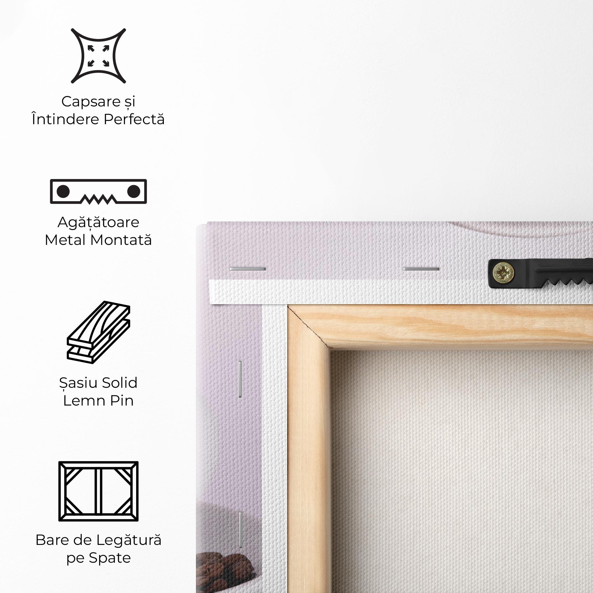 Tablou Canvas Bowl Of Coffee mockup 5