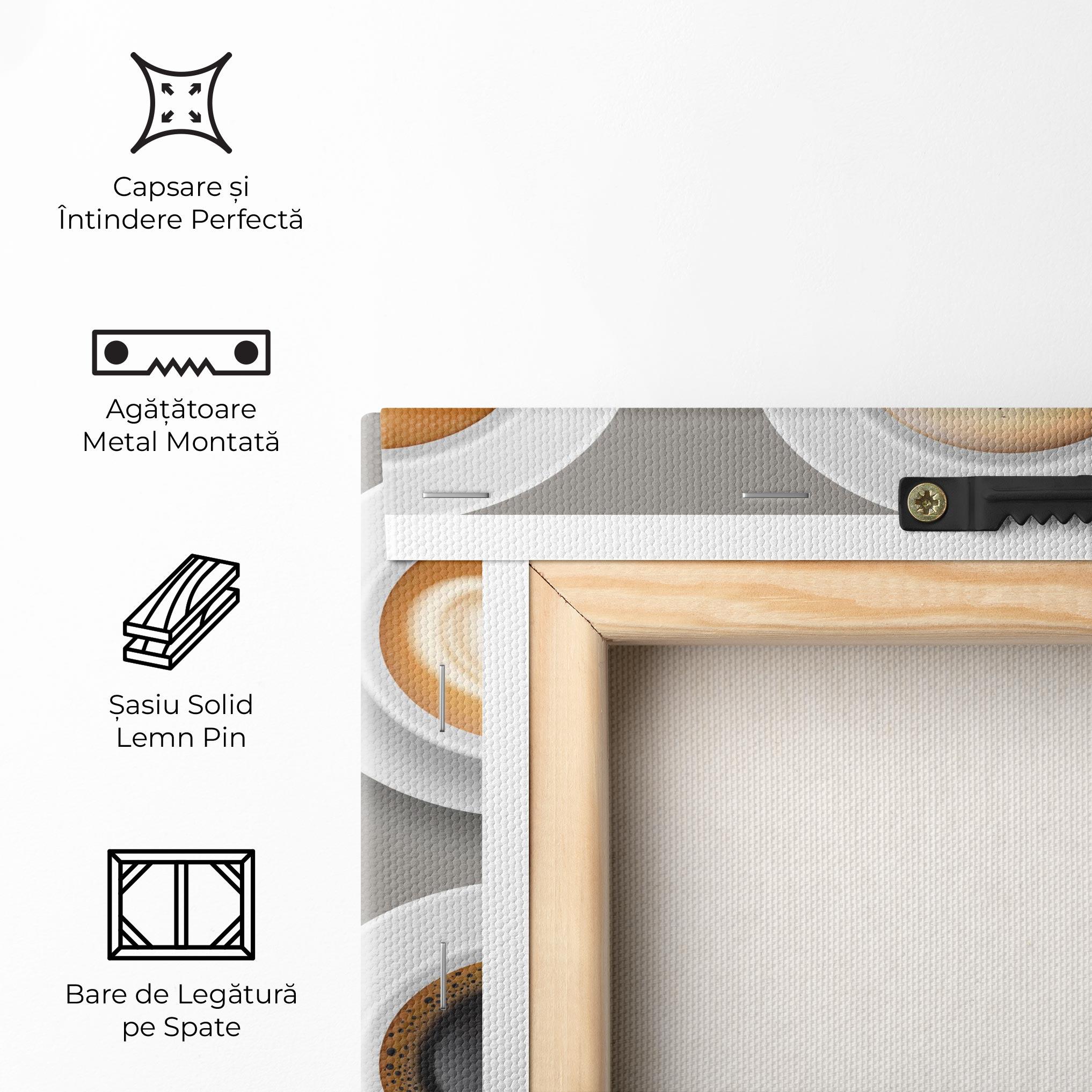 Tablou Canvas Coffee Cups Mix mockup 5