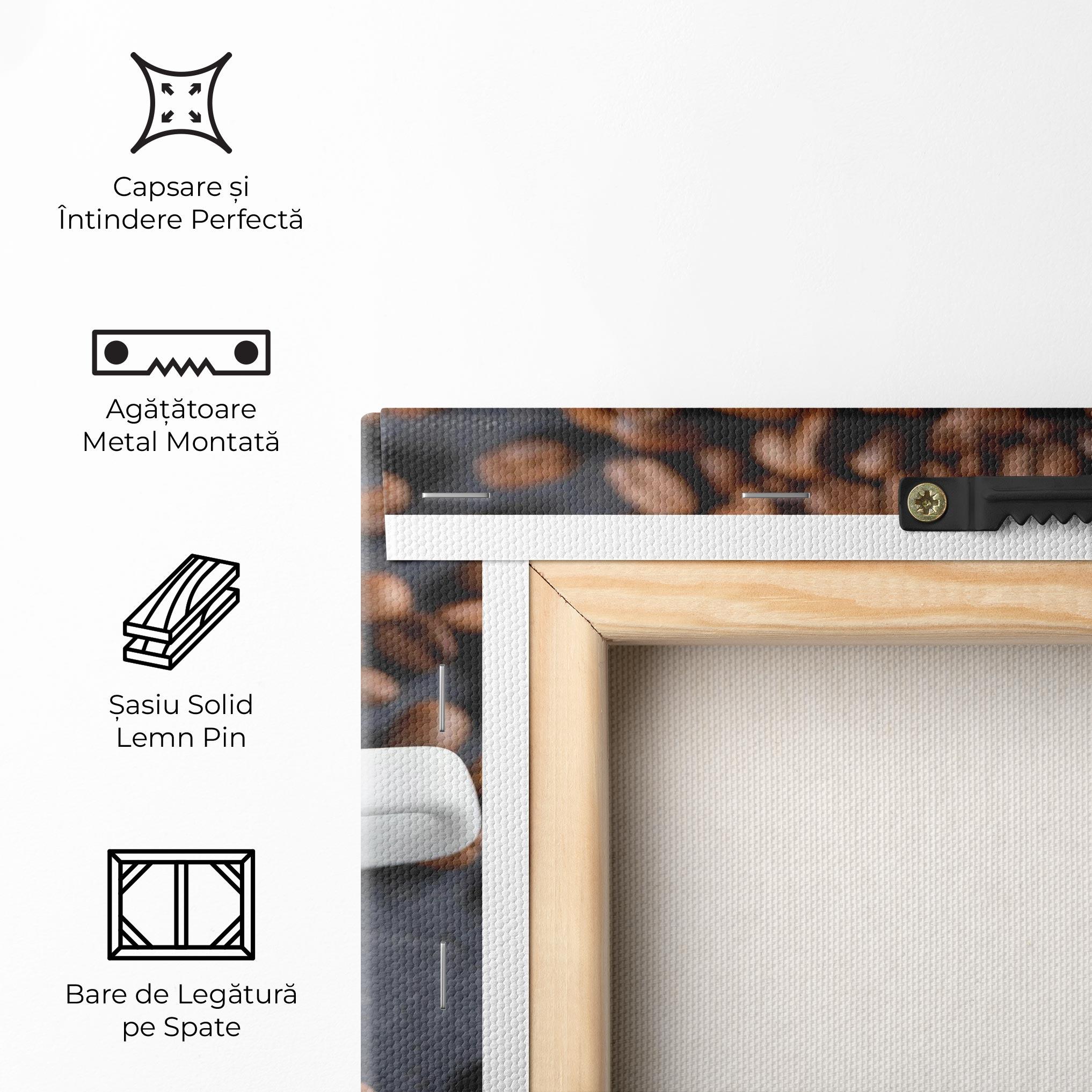 Tablou Canvas Espresso Close Up mockup 5
