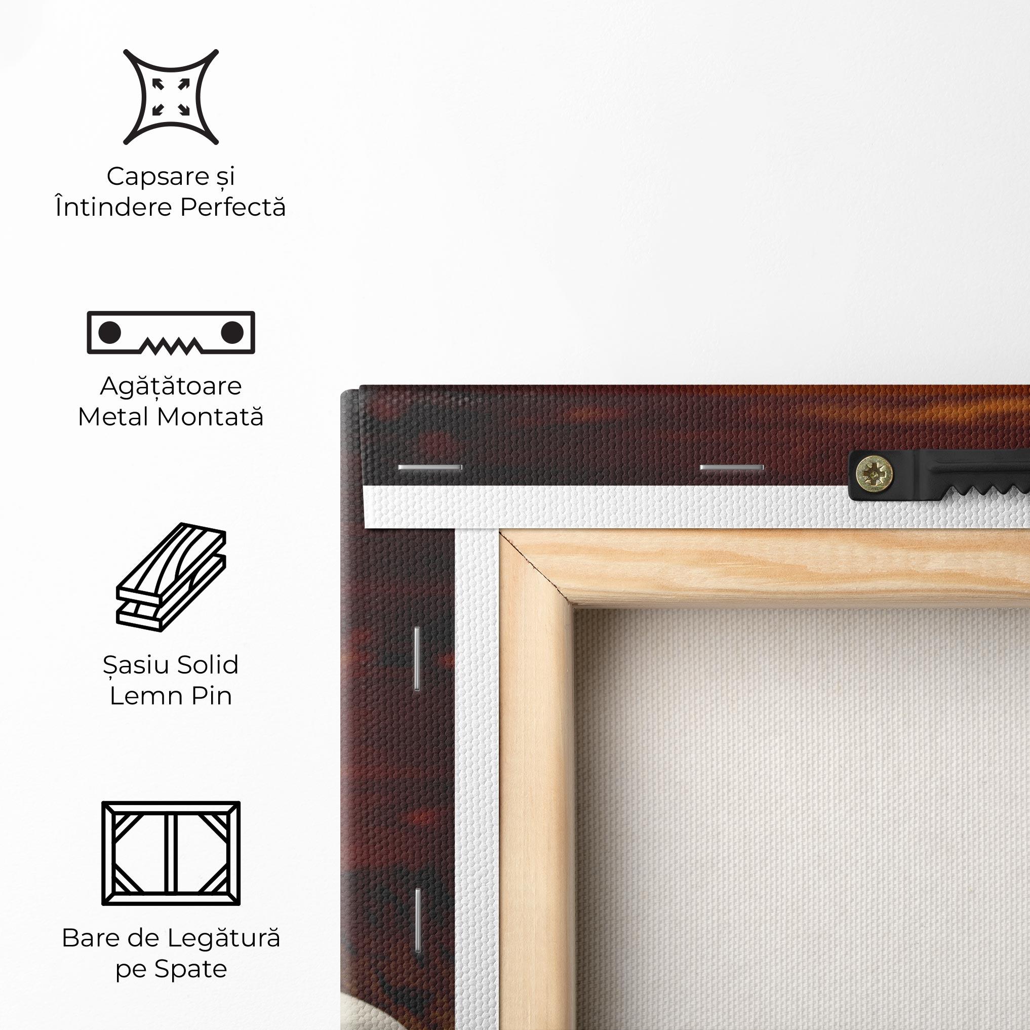Tablou Canvas Latte Coffee mockup 5