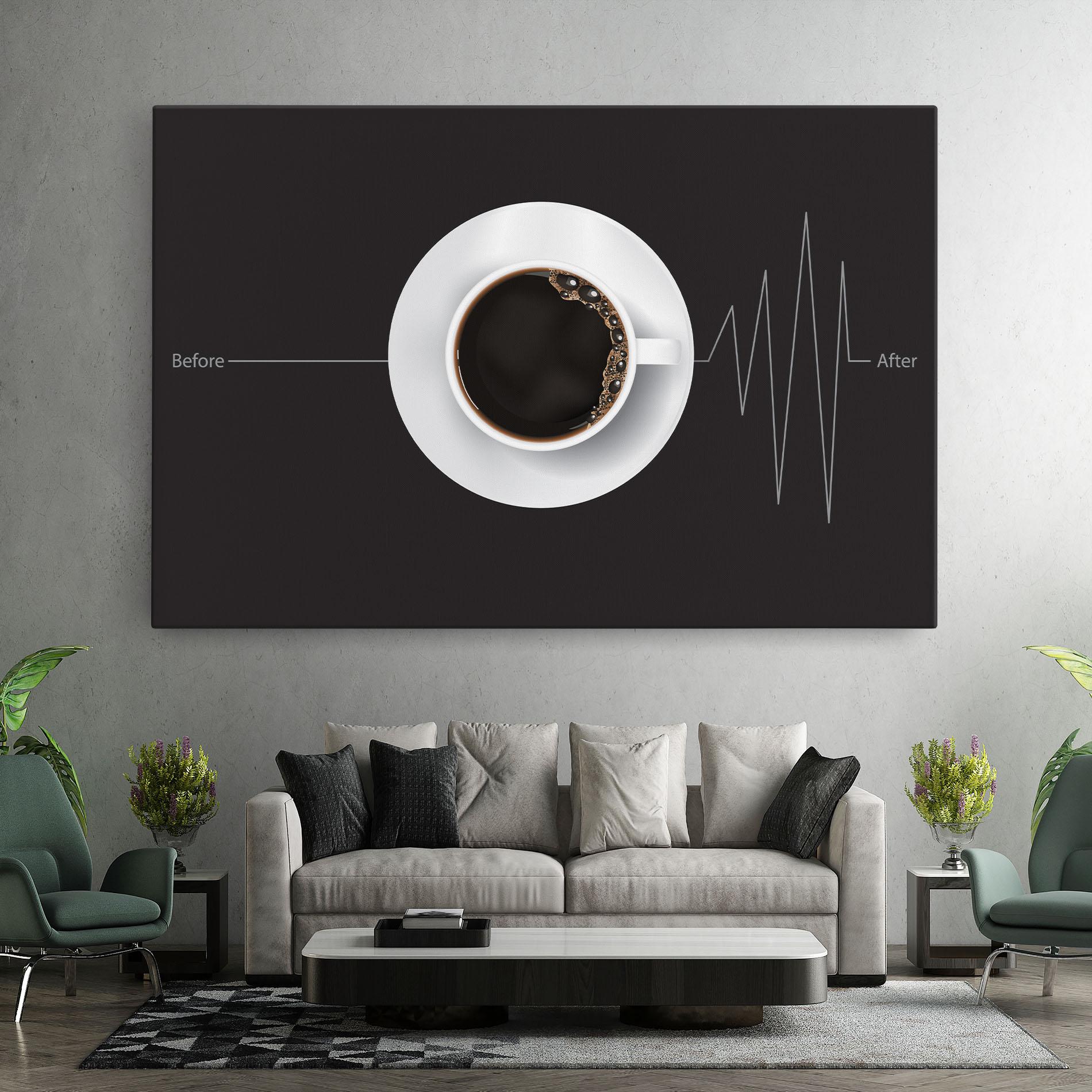 Tablou Canvas After Coffee mockup 7