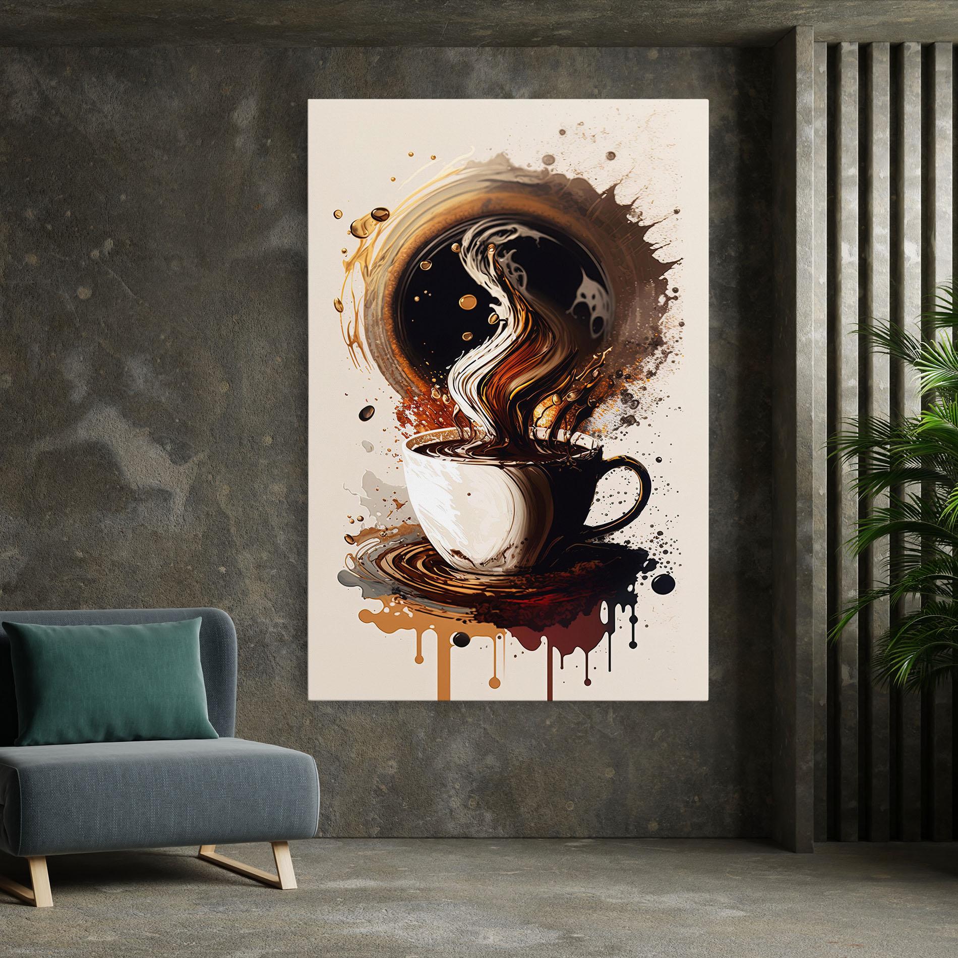 Tablou Canvas Coffee Art mockup 7