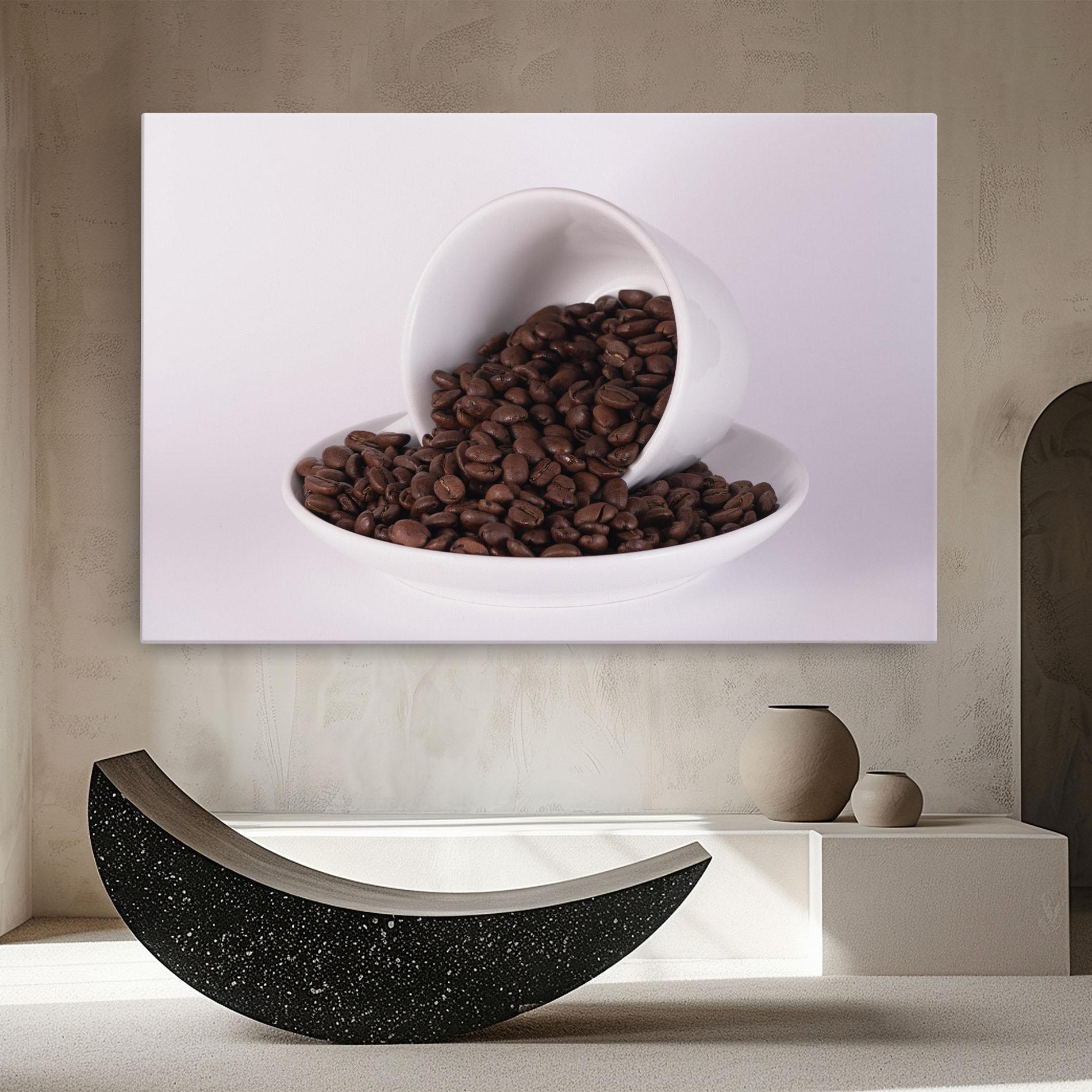 Tablou Canvas Bowl Of Coffee mockup 8