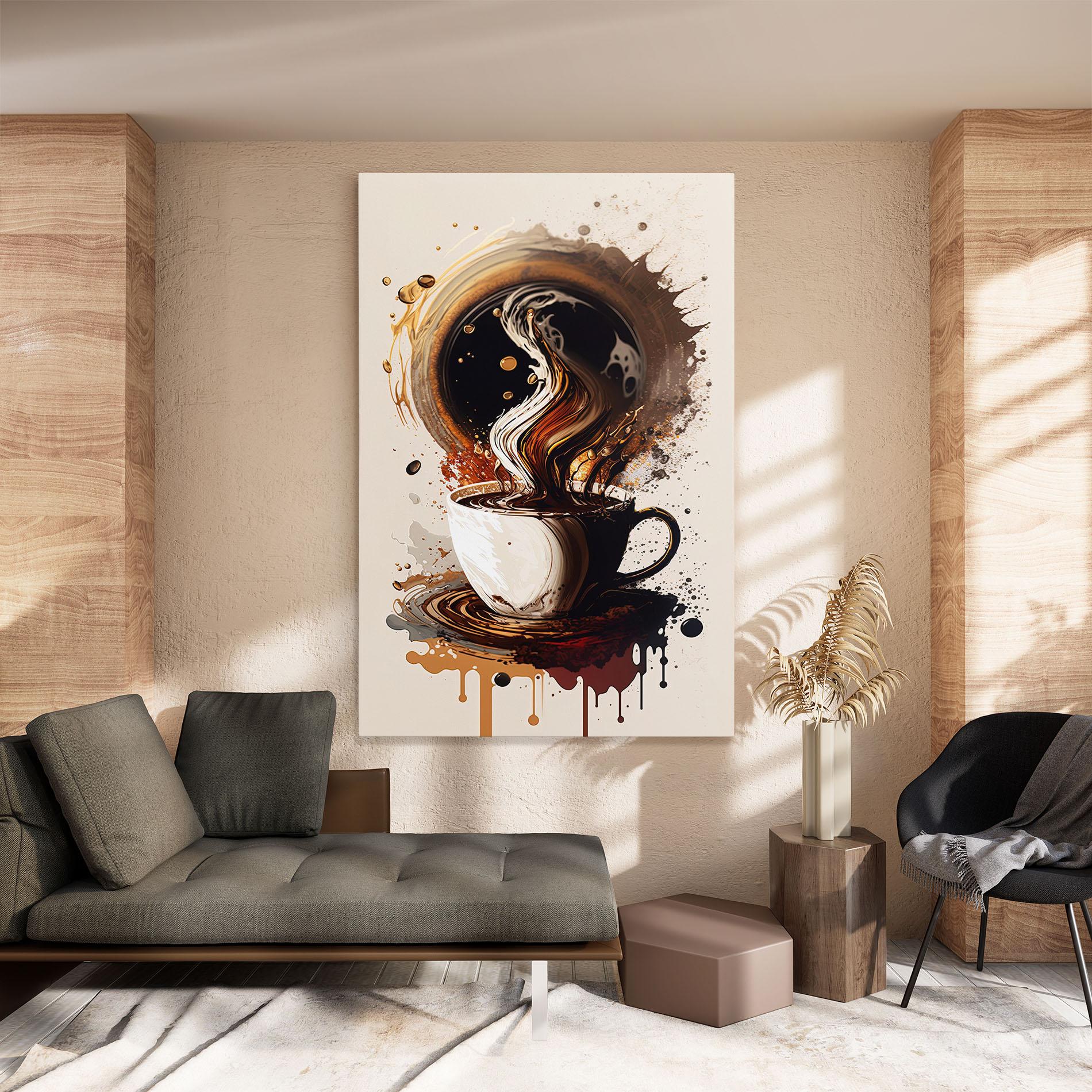Tablou Canvas Coffee Art mockup 8