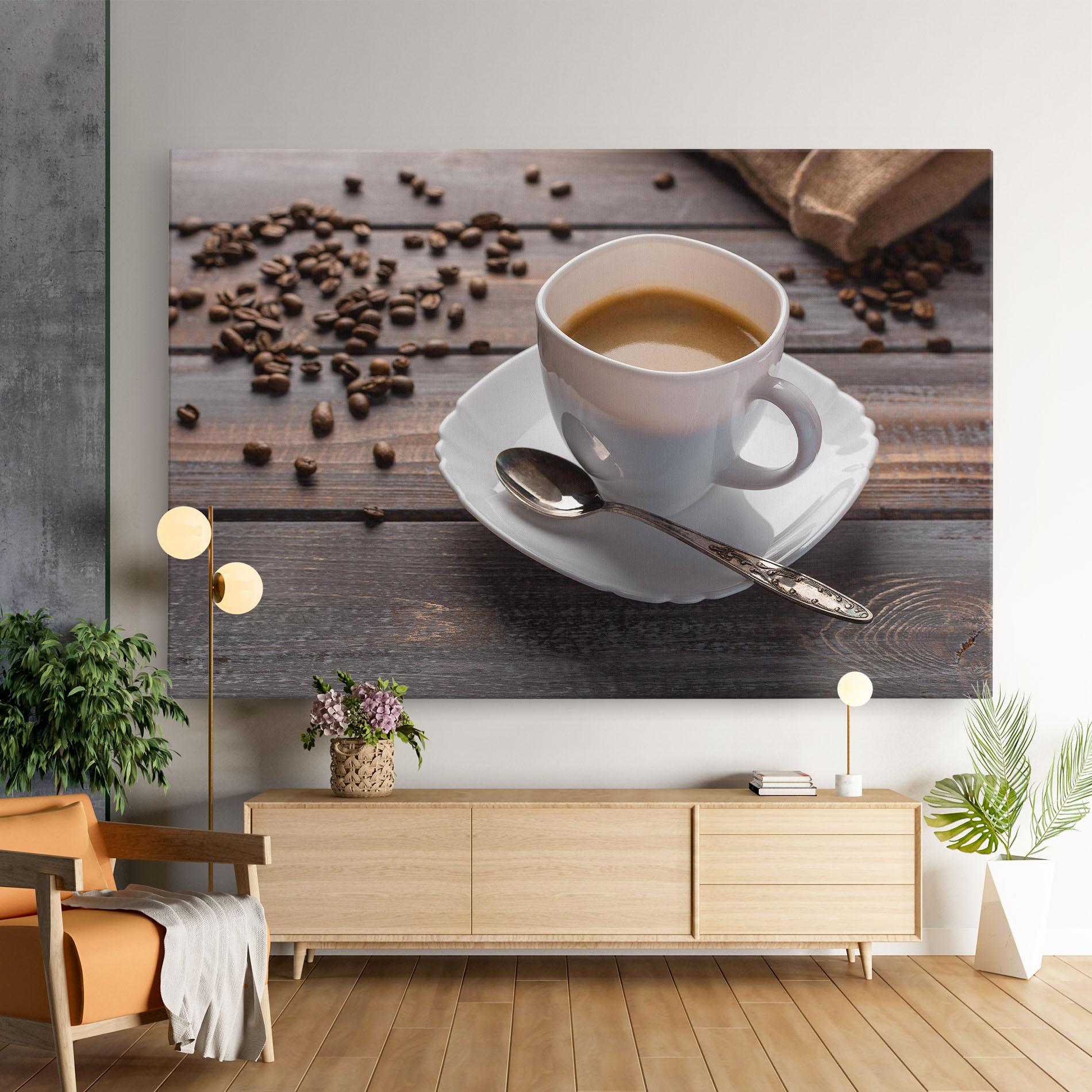Tablou Canvas Aroma Coffee mockup 9