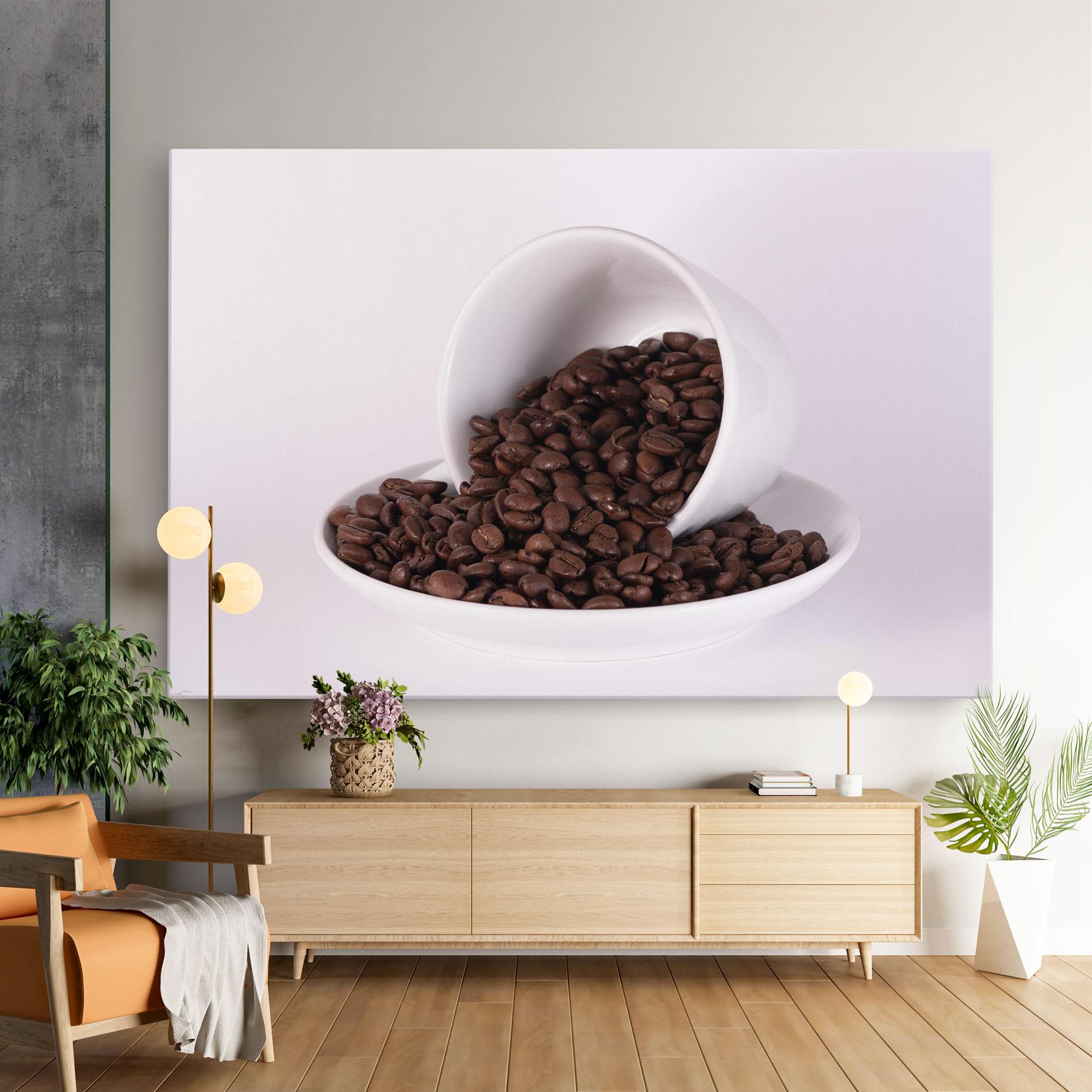 Tablou Canvas Bowl Of Coffee mockup 9
