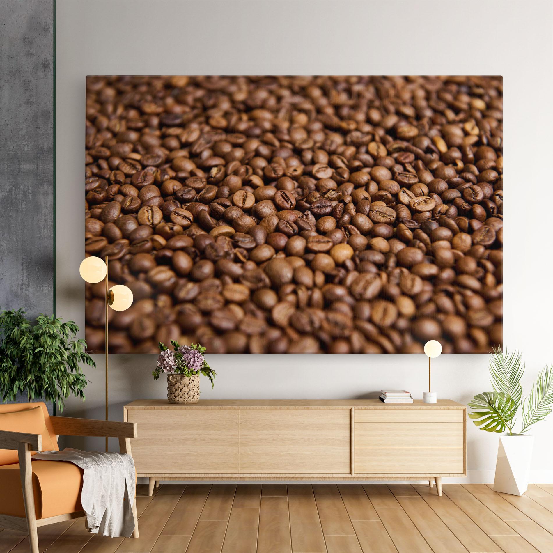 Tablou Canvas Fresh Roasted Coffee mockup 9