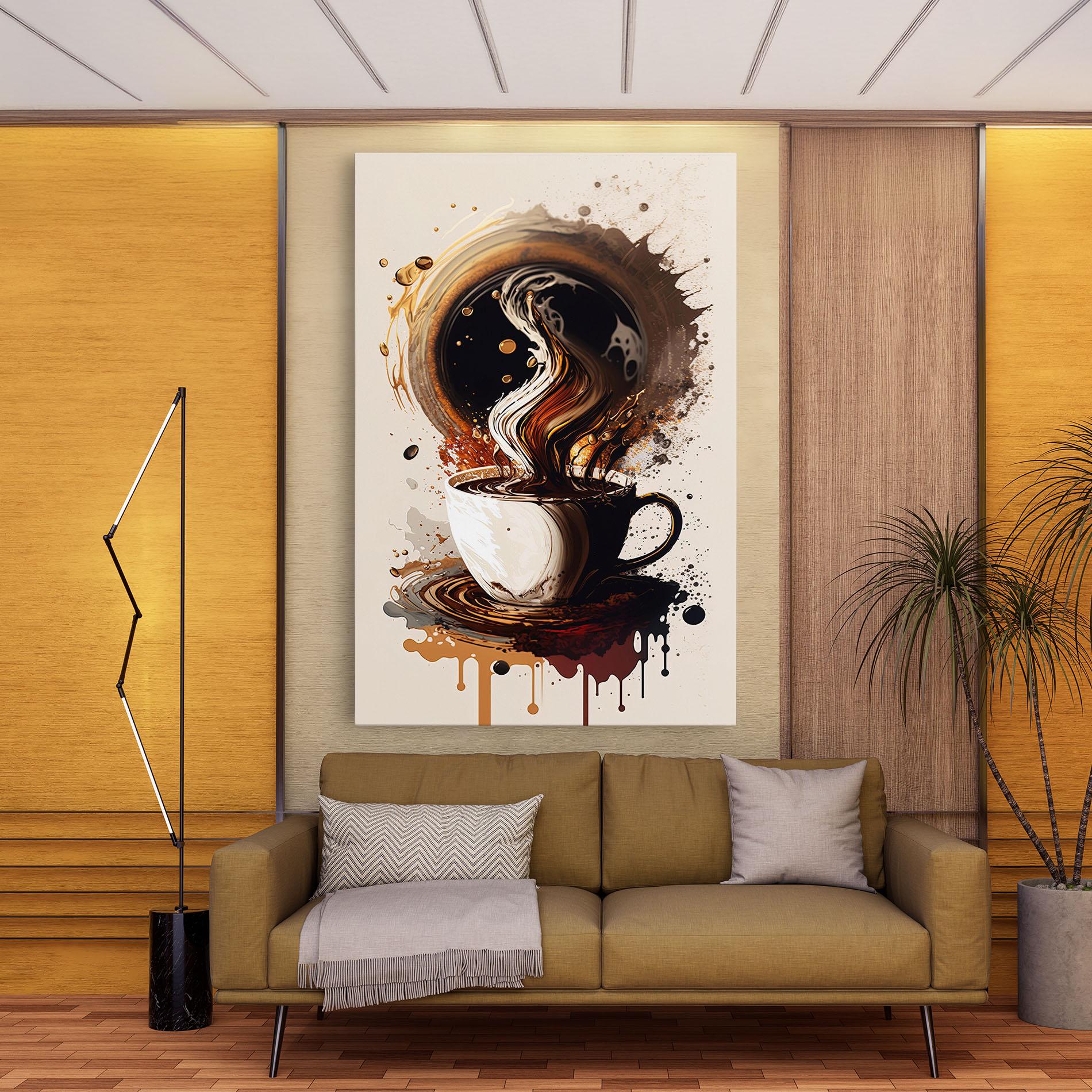 Tablou Canvas Coffee Art mockup 9