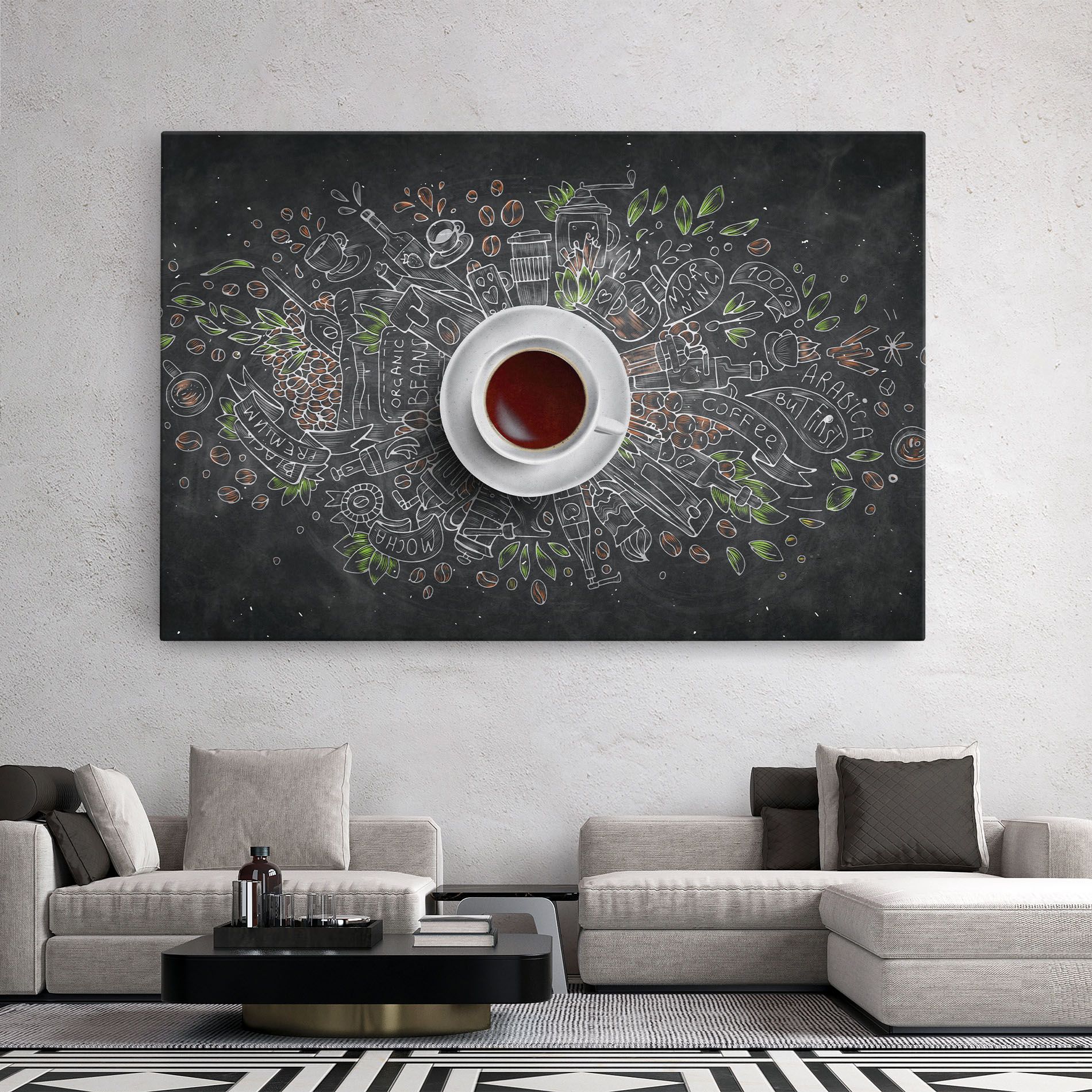 Black Board Coffee mockup 2