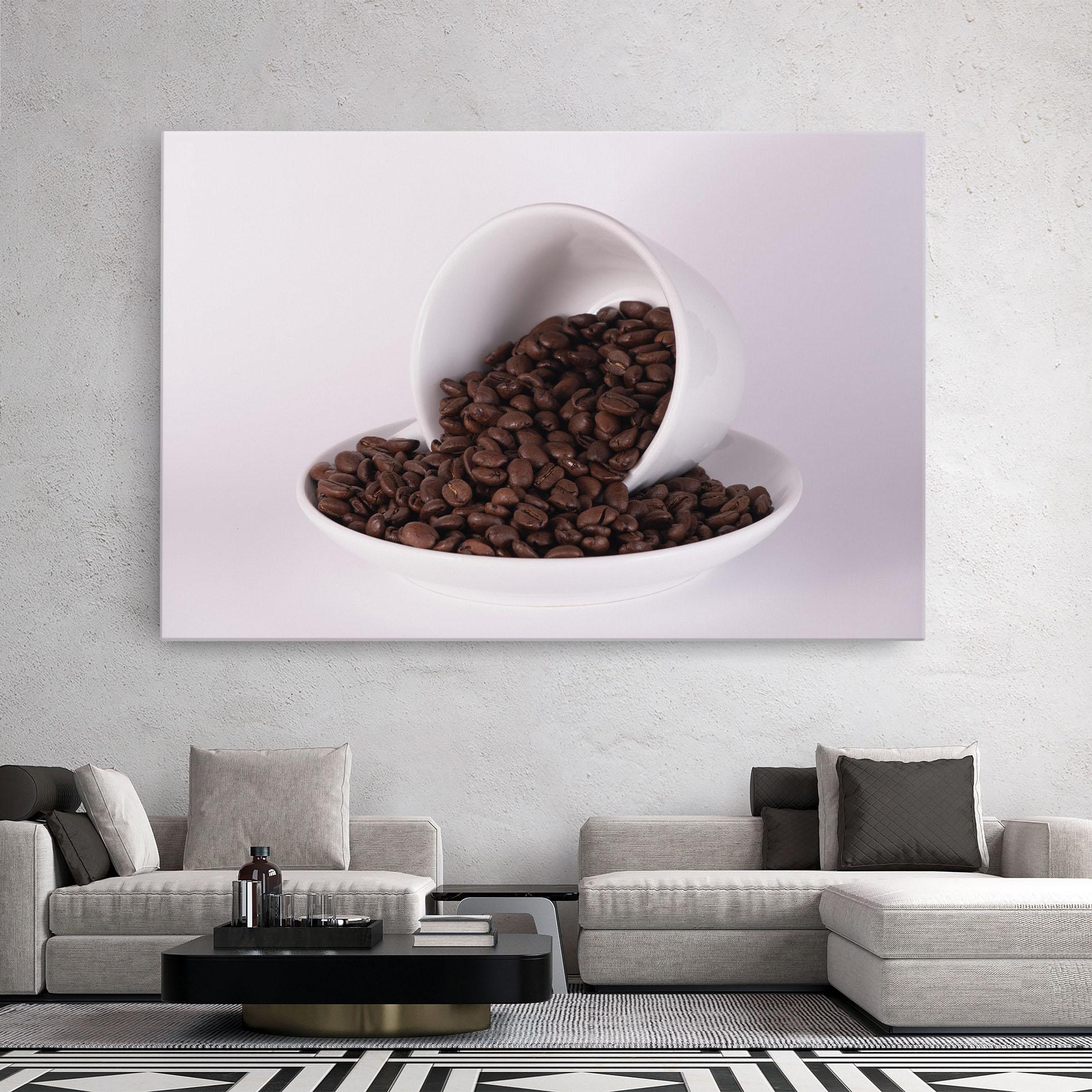 Tablou Canvas Bowl Of Coffee mockup 2