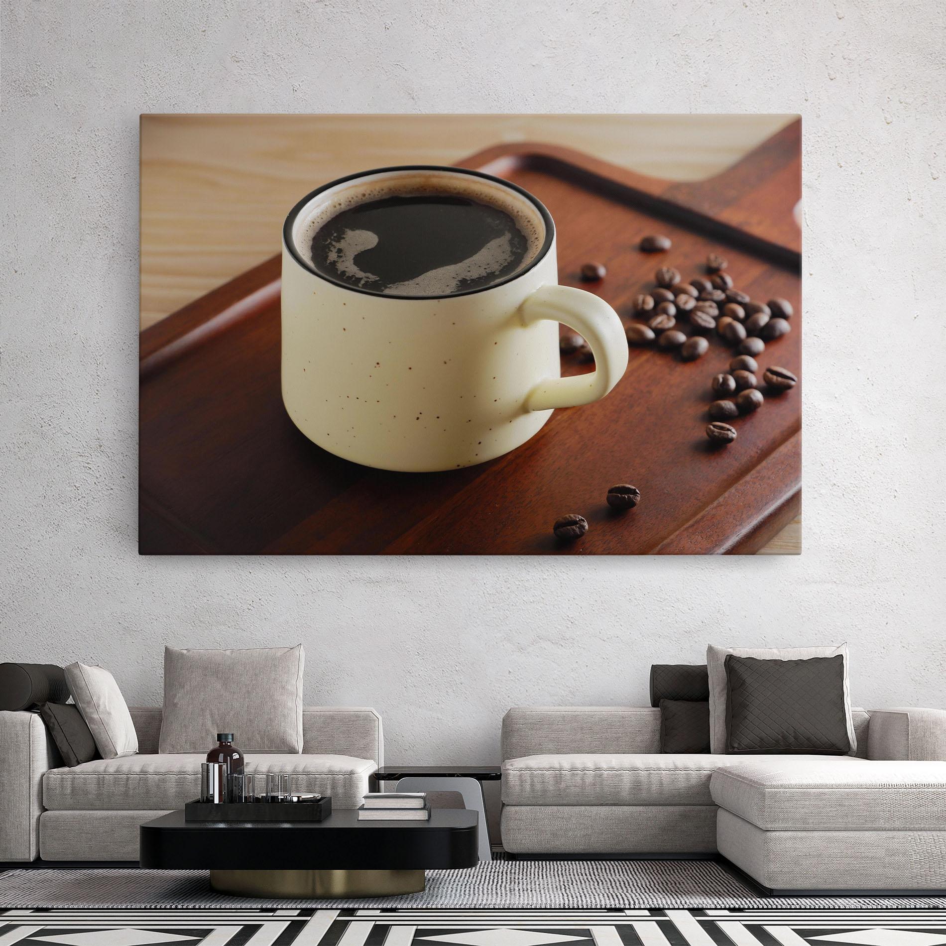 Tablou Canvas Coffee Served mockup 2