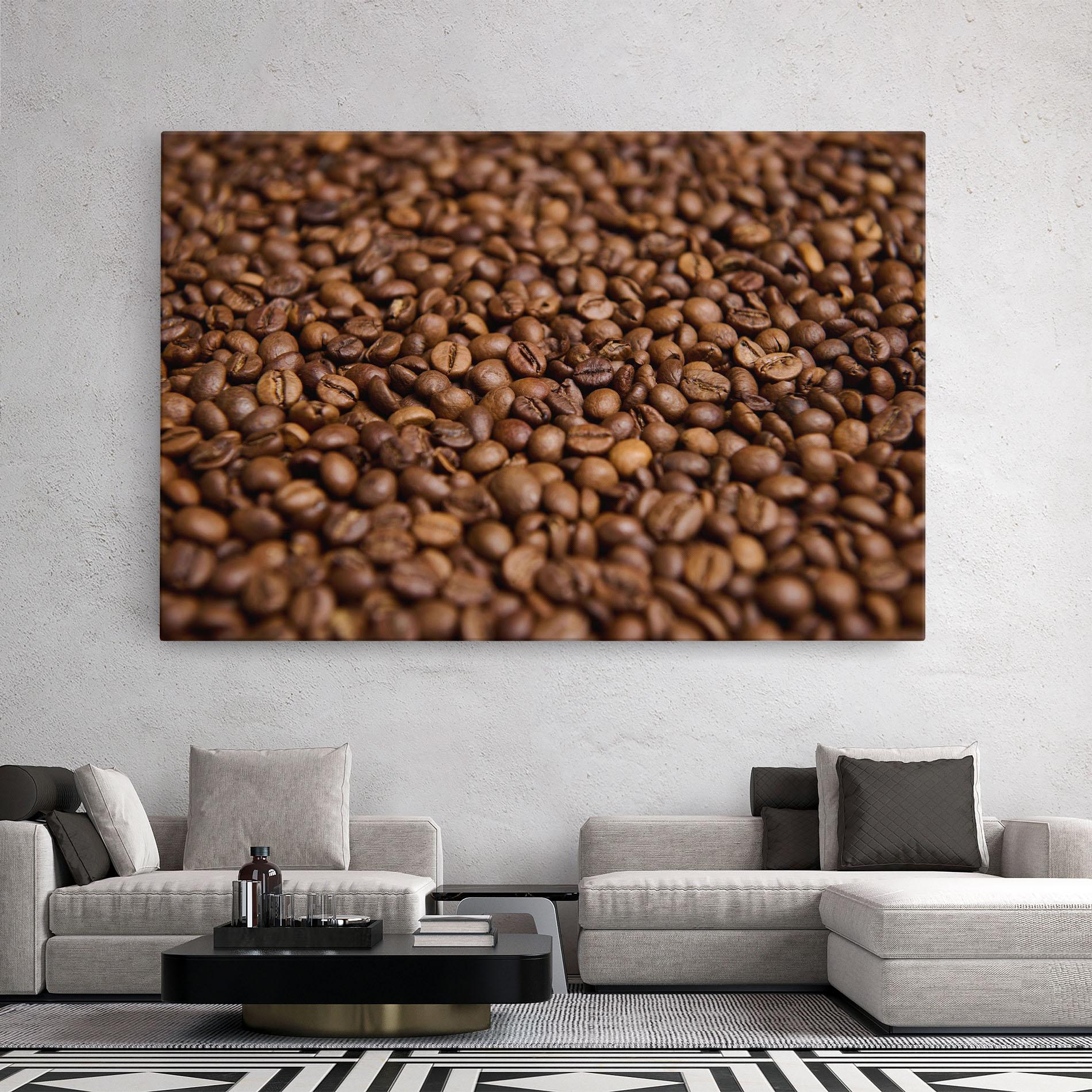 Tablou Canvas Fresh Roasted Coffee mockup 2