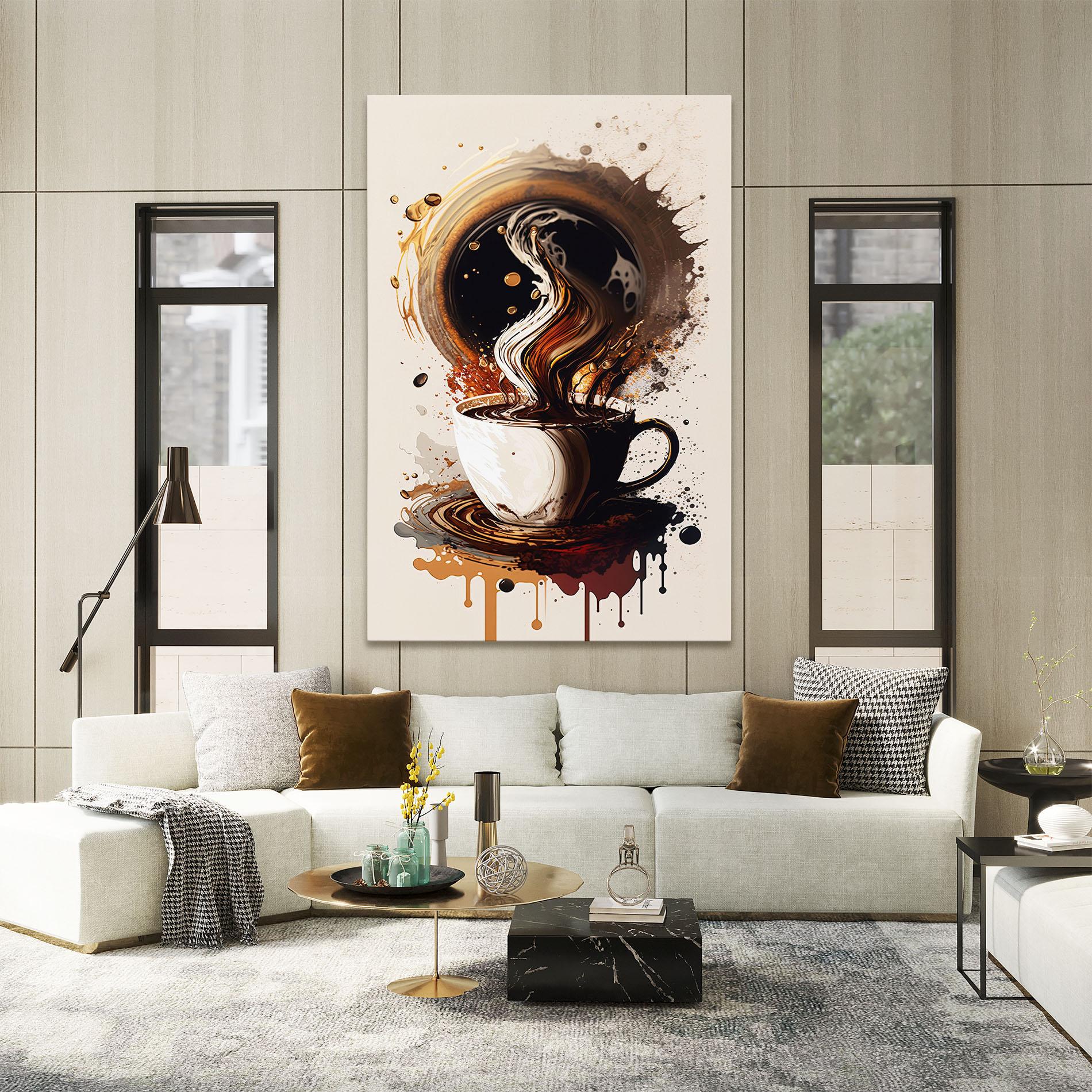 Tablou Canvas Coffee Art mockup 2