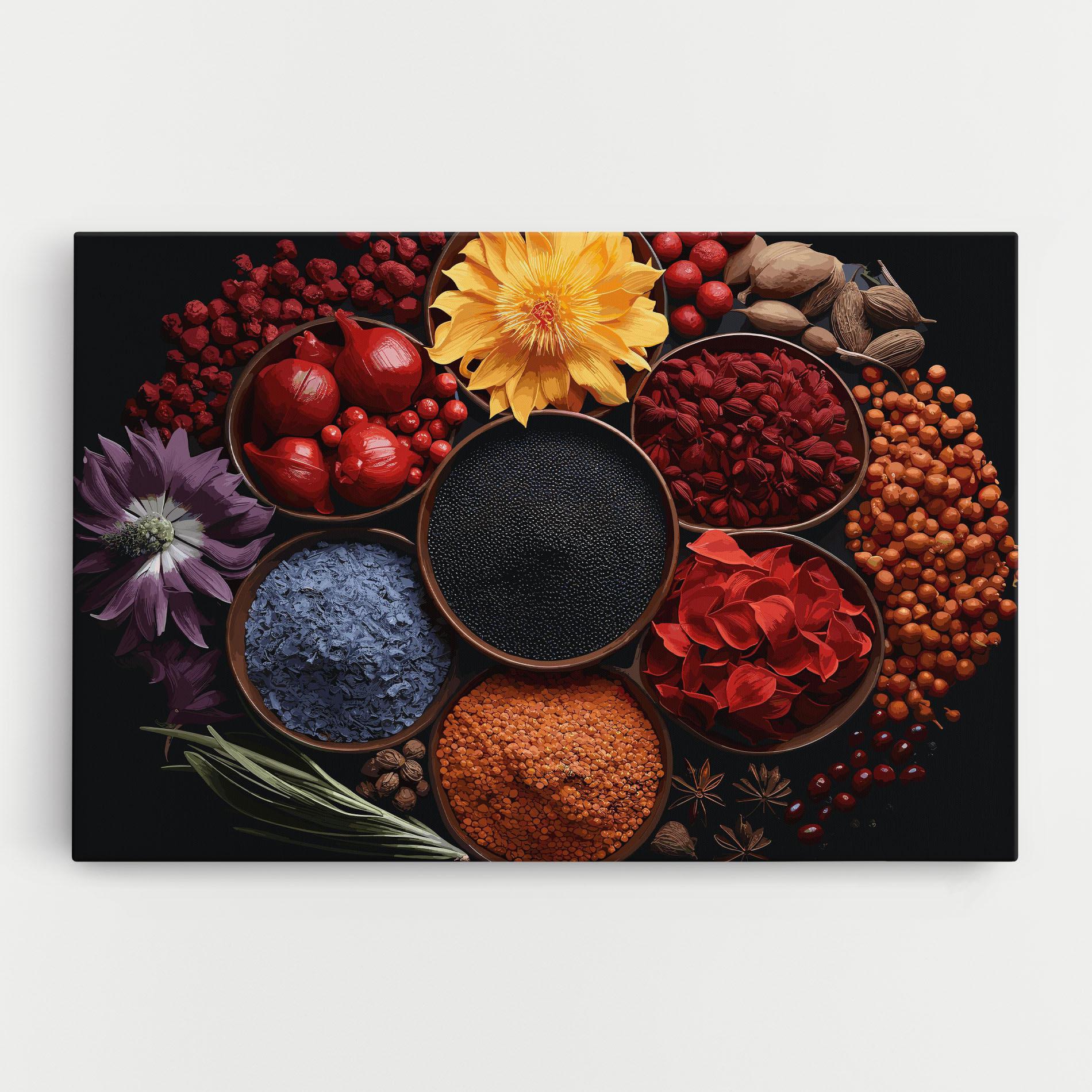 Tablou Canvas Autumn Color Spices mockup 0