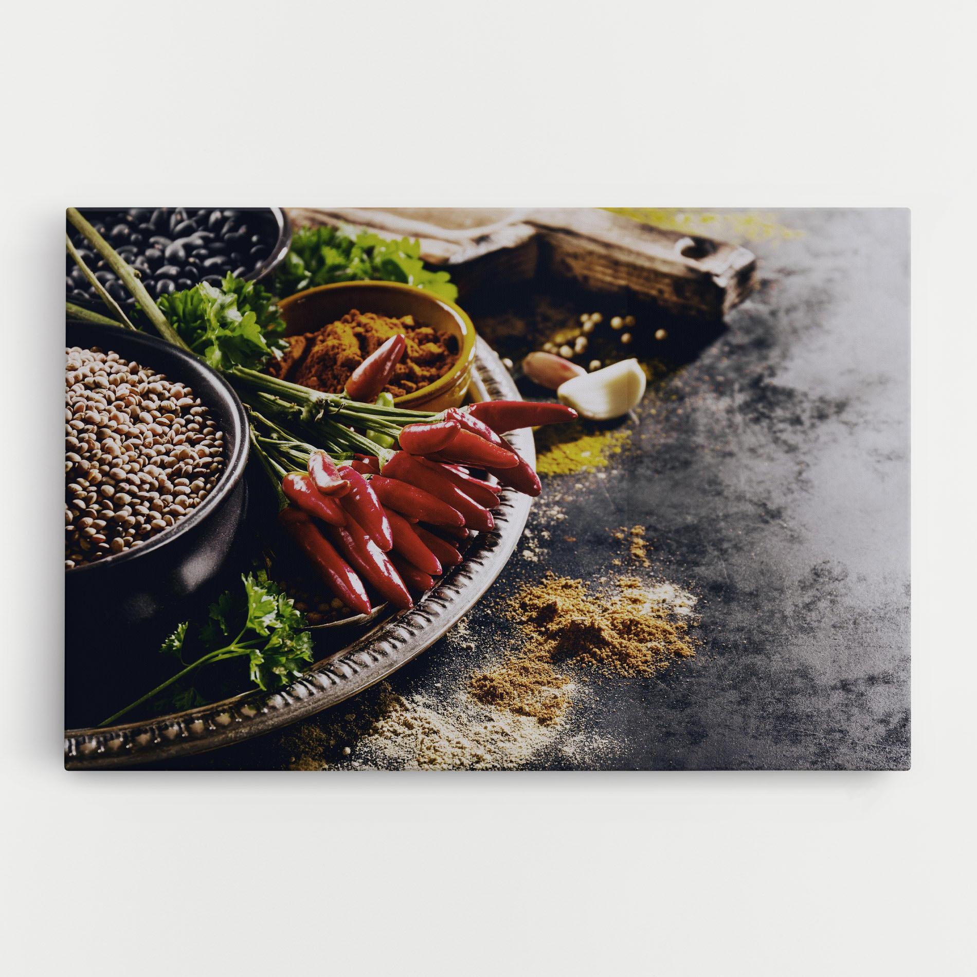 Tablou Canvas Grocery Spices mockup 0