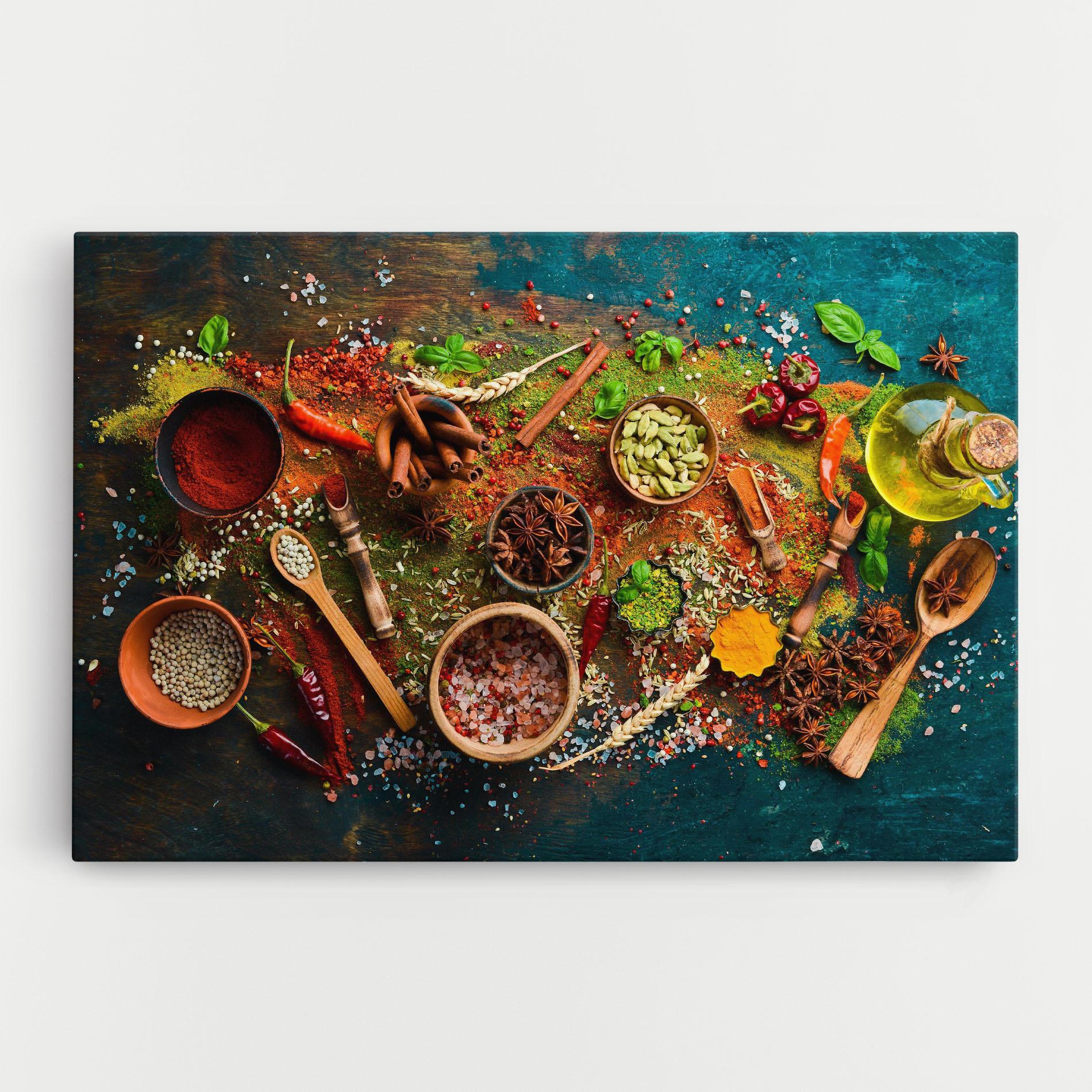 Tablou Canvas Seasonings Mix mockup 0