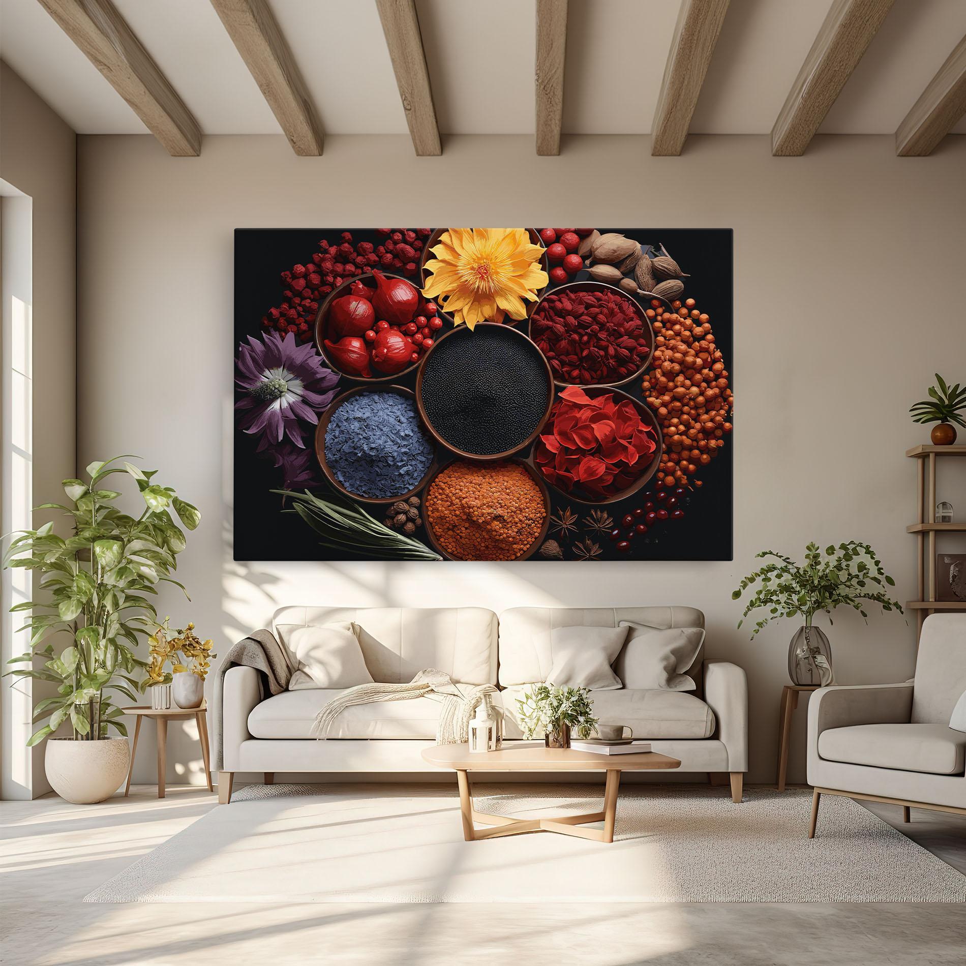 Tablou Canvas Autumn Color Spices mockup 6