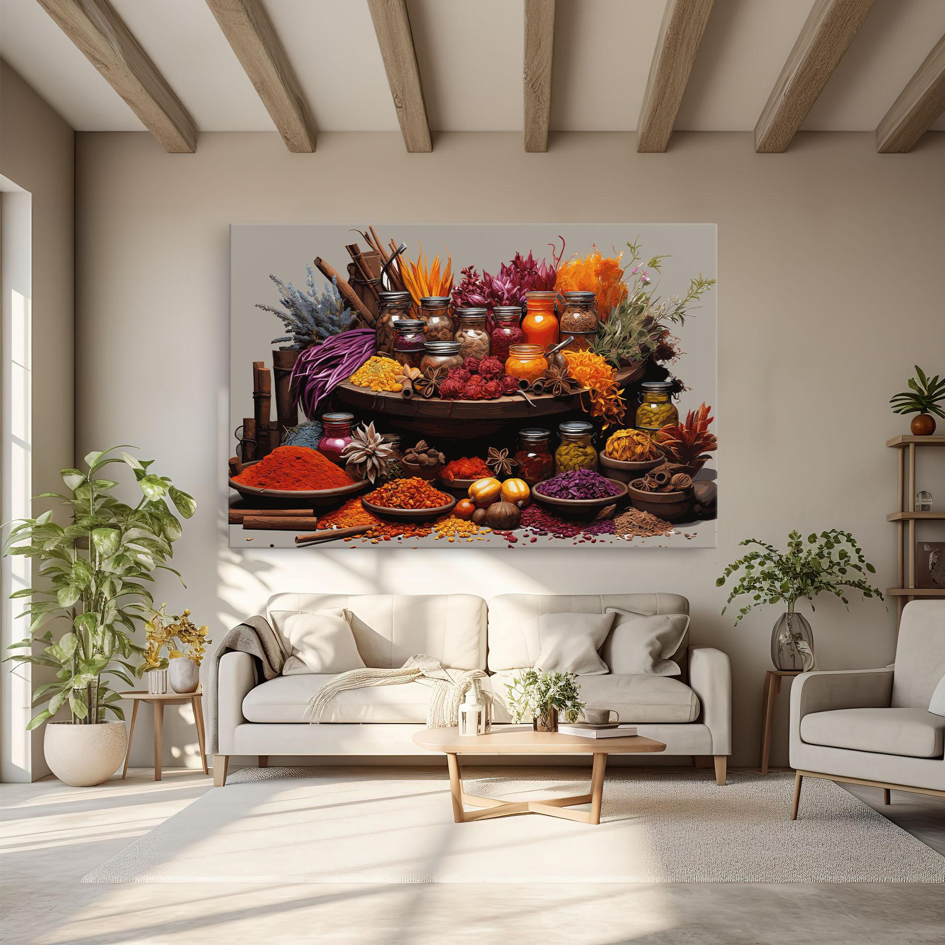 Tablou Canvas Autumn Seasoning mockup 6