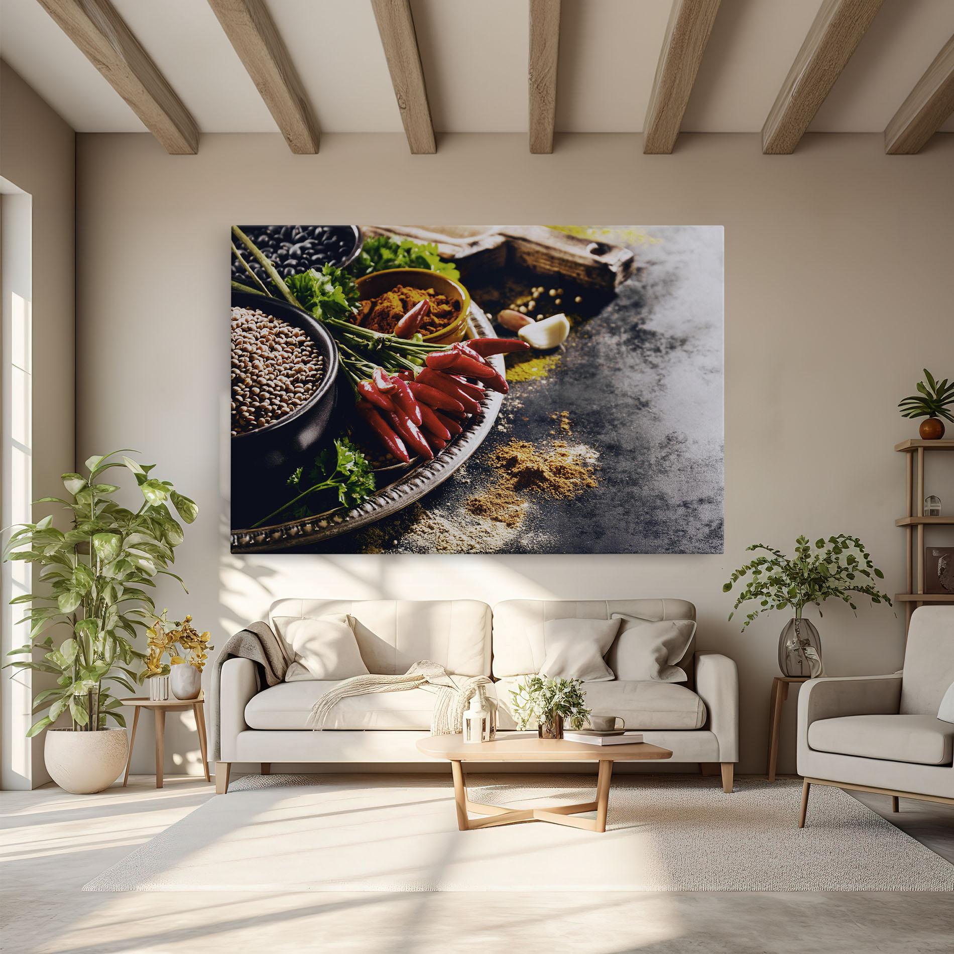 Tablou Canvas Grocery Spices mockup 6