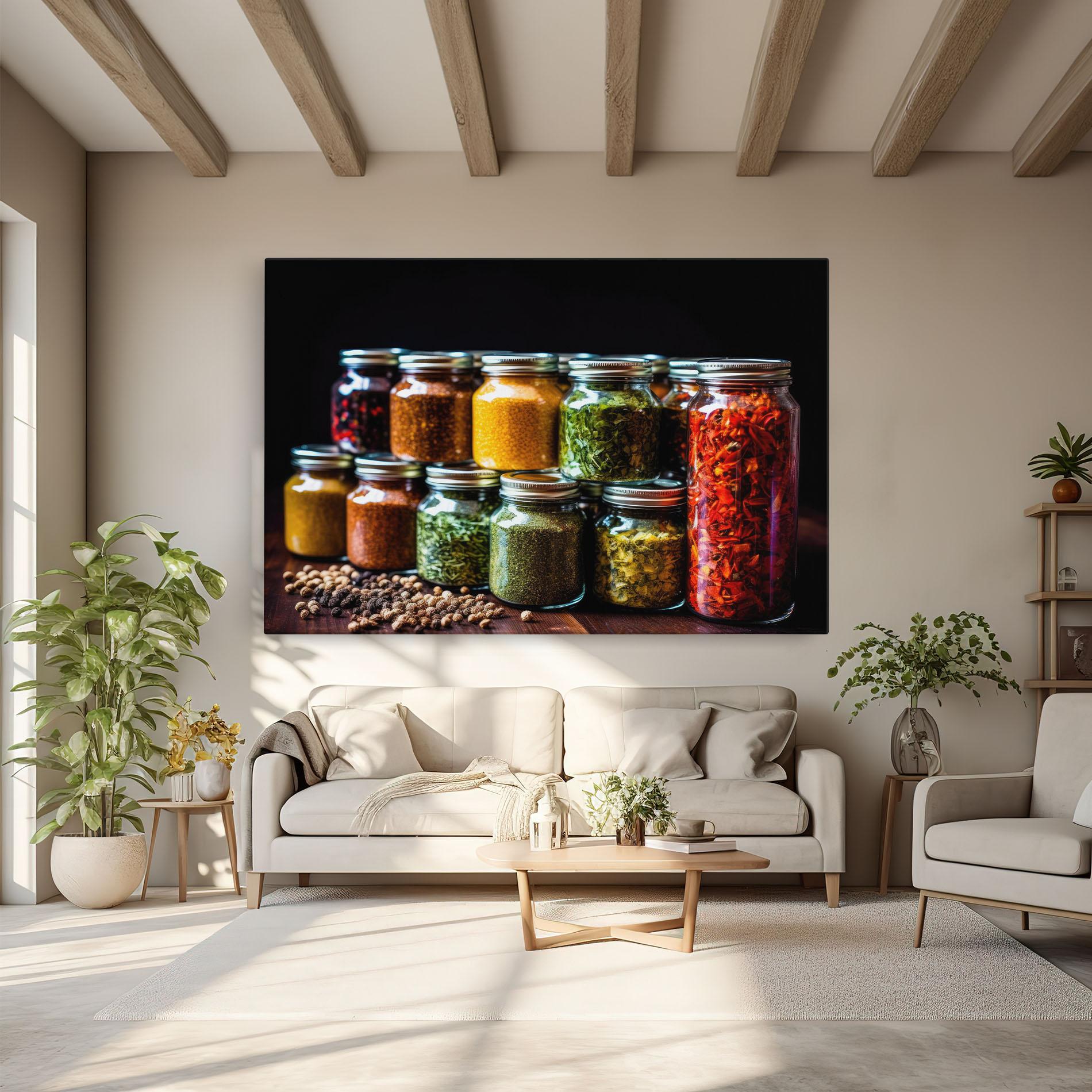 Tablou Canvas Kitchen Spice Up mockup 6