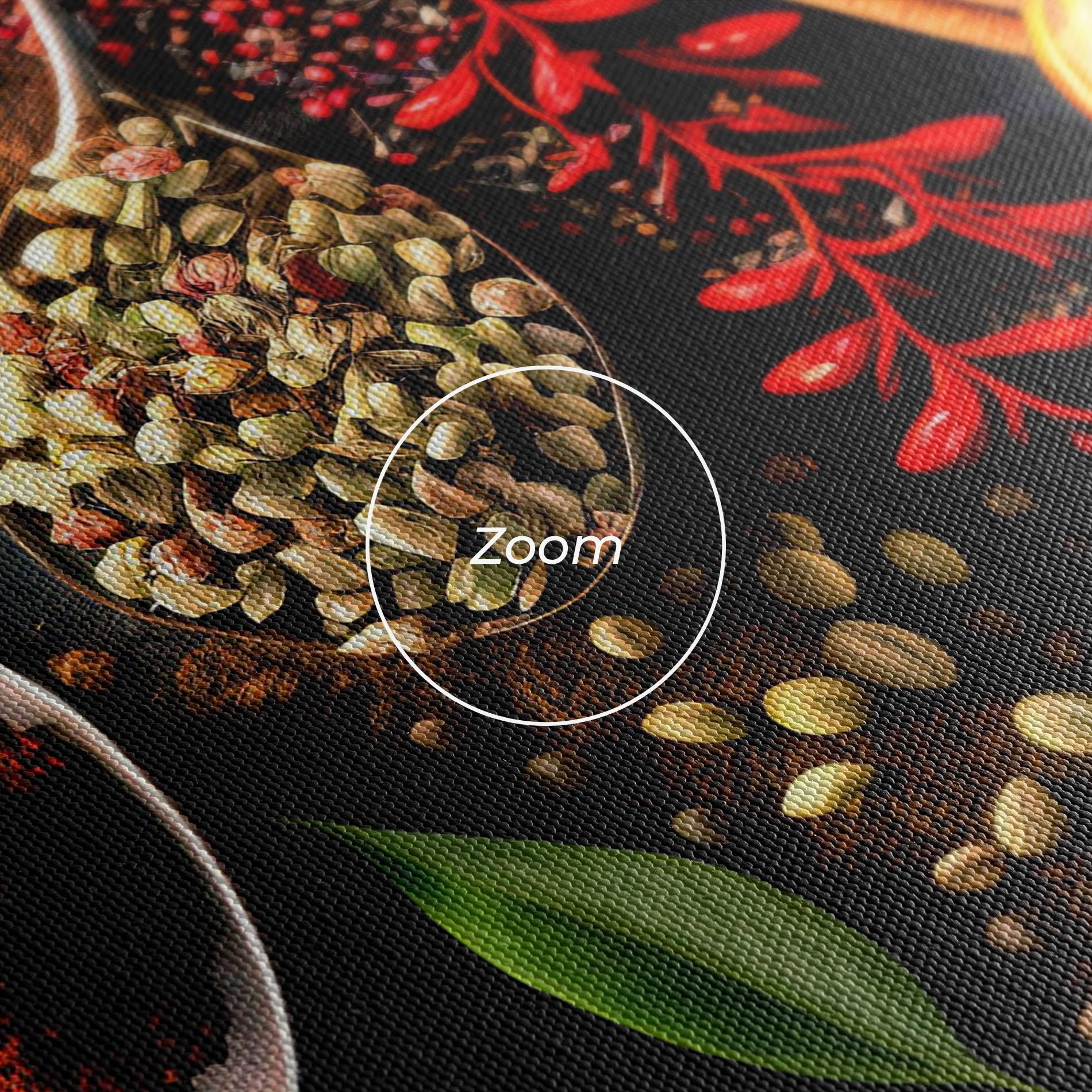 Tablou Canvas Closeup Pices mockup 3