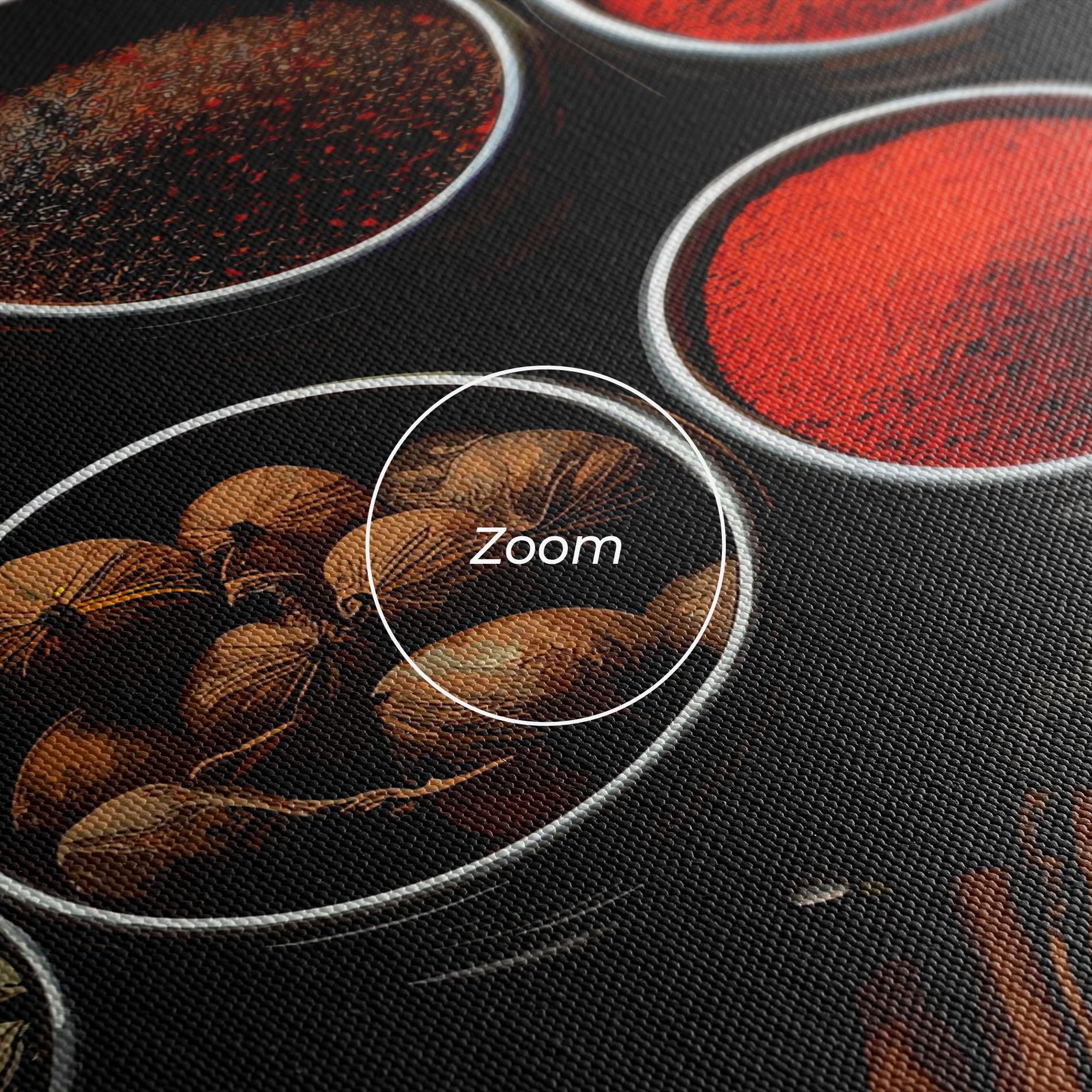 Colorful Herbs Art mockup 3