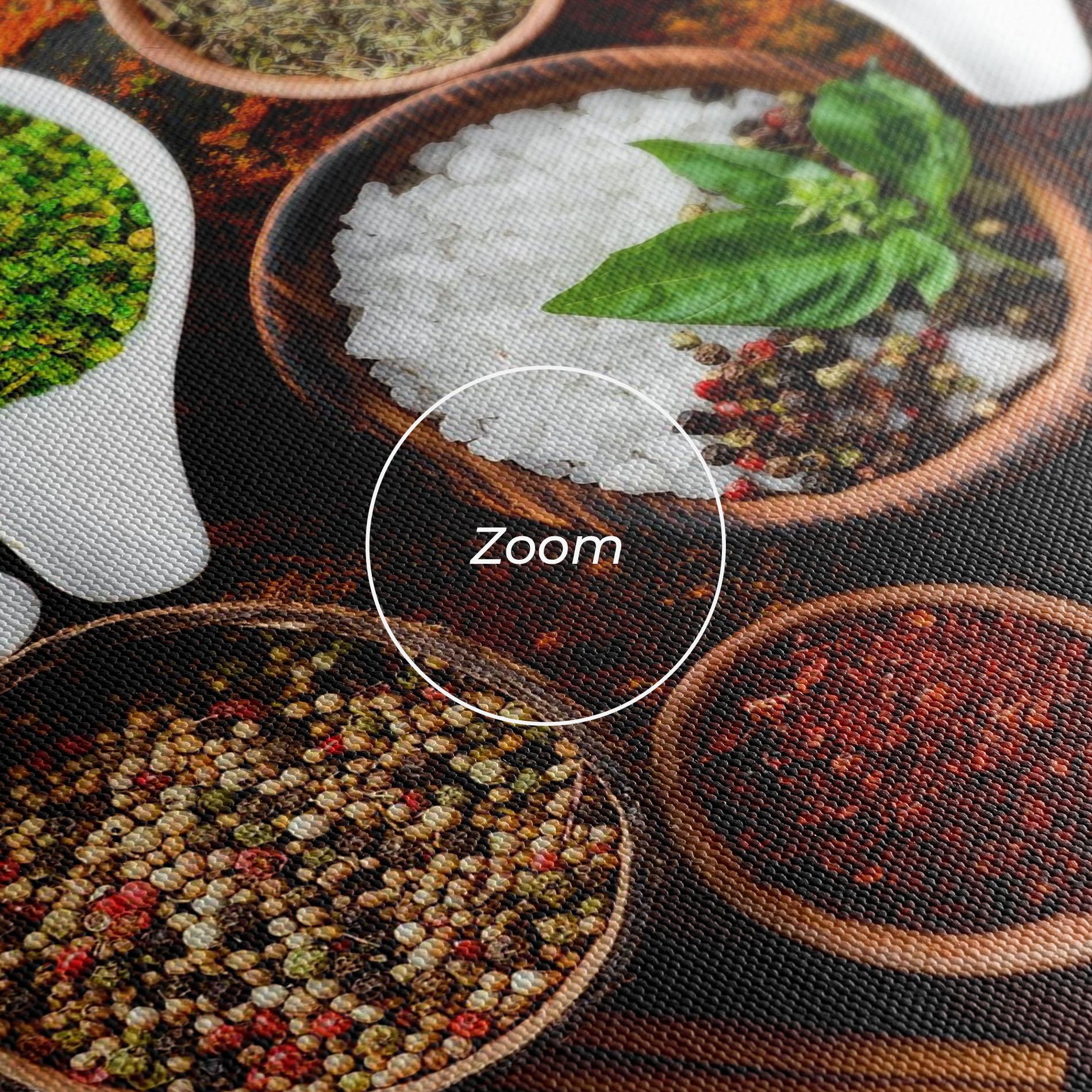 Tablou Canvas Colorful Herbs Spices mockup 3