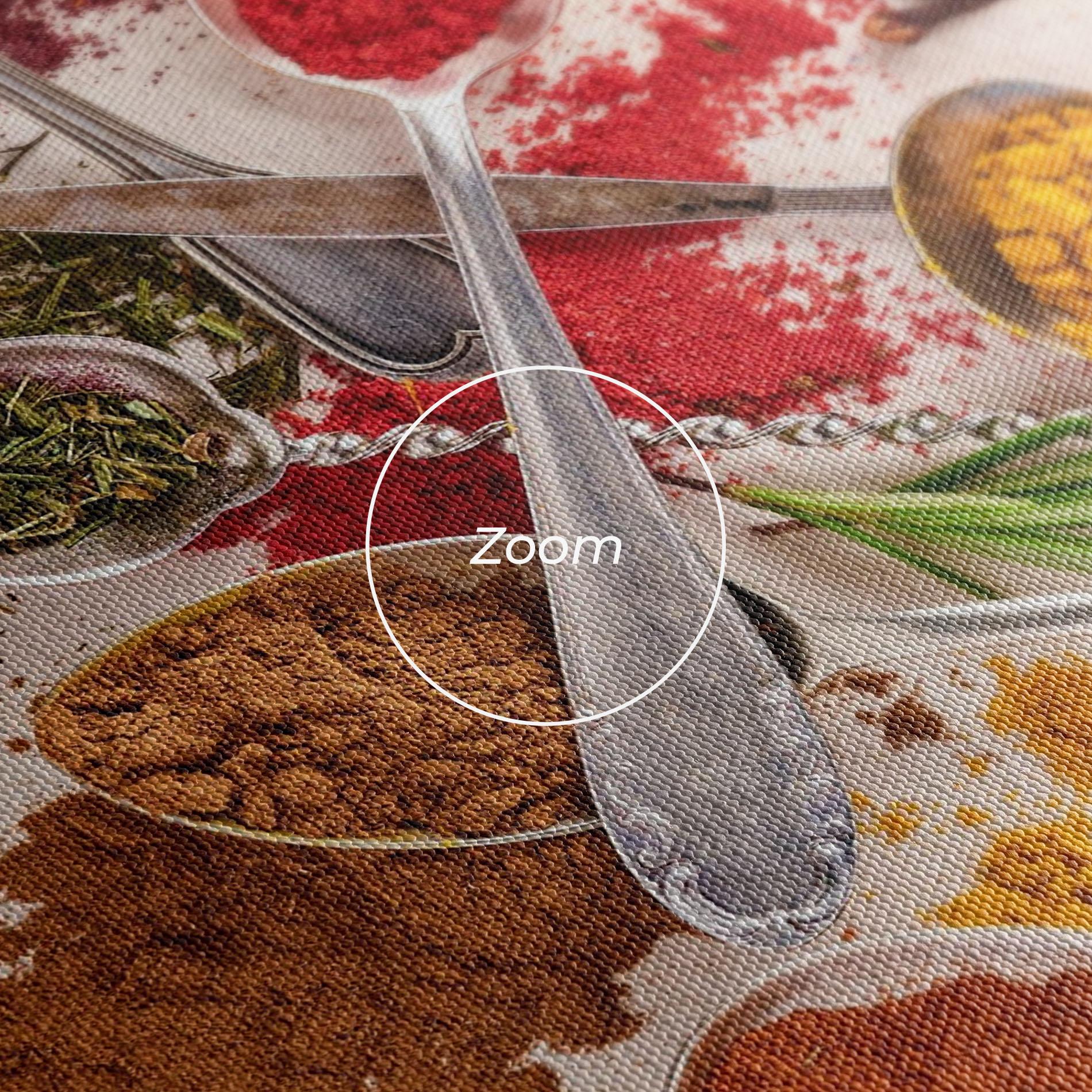 Tablou Canvas Colorful Spices Cooking mockup 3
