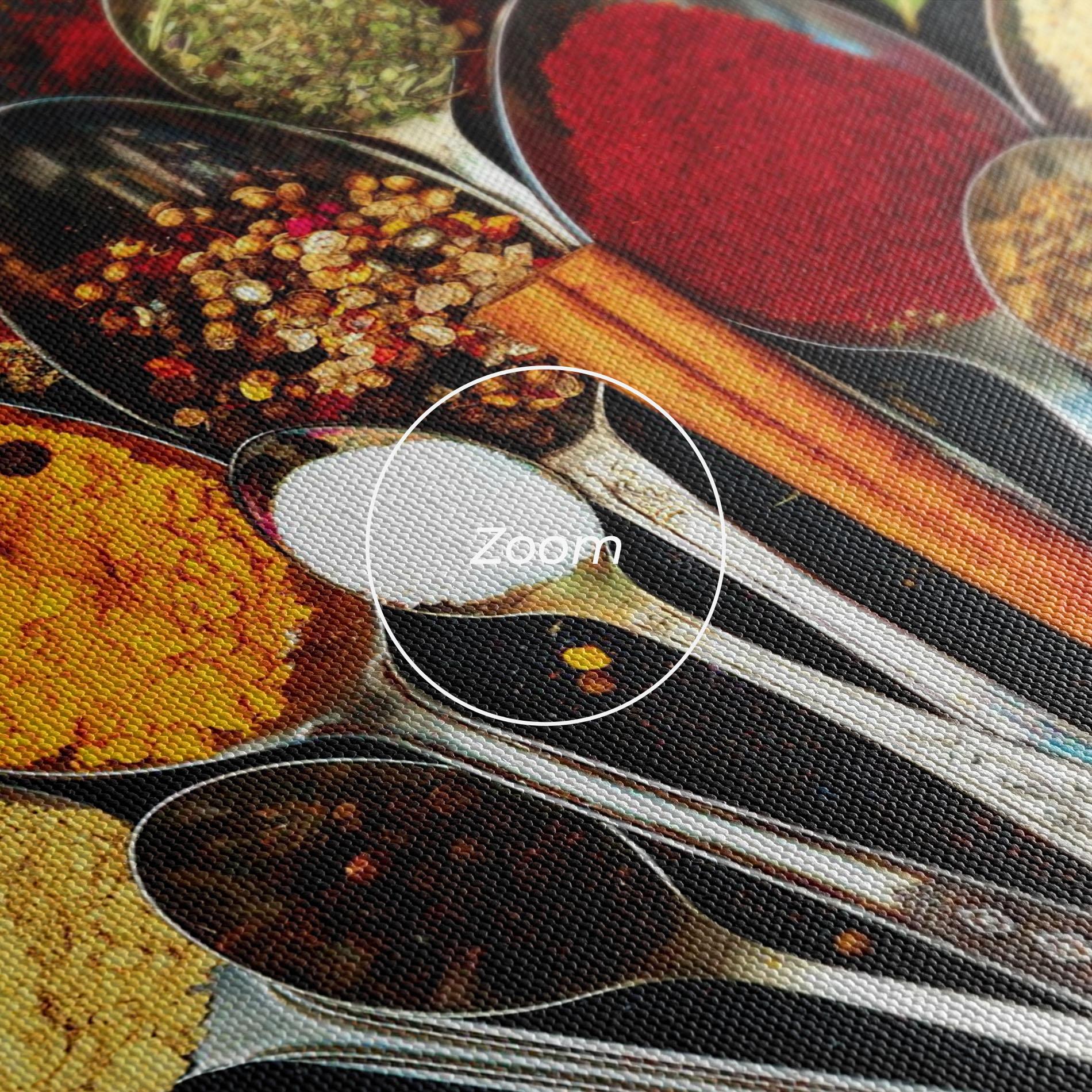 Tablou Canvas Cooking Spices Spoons mockup 3