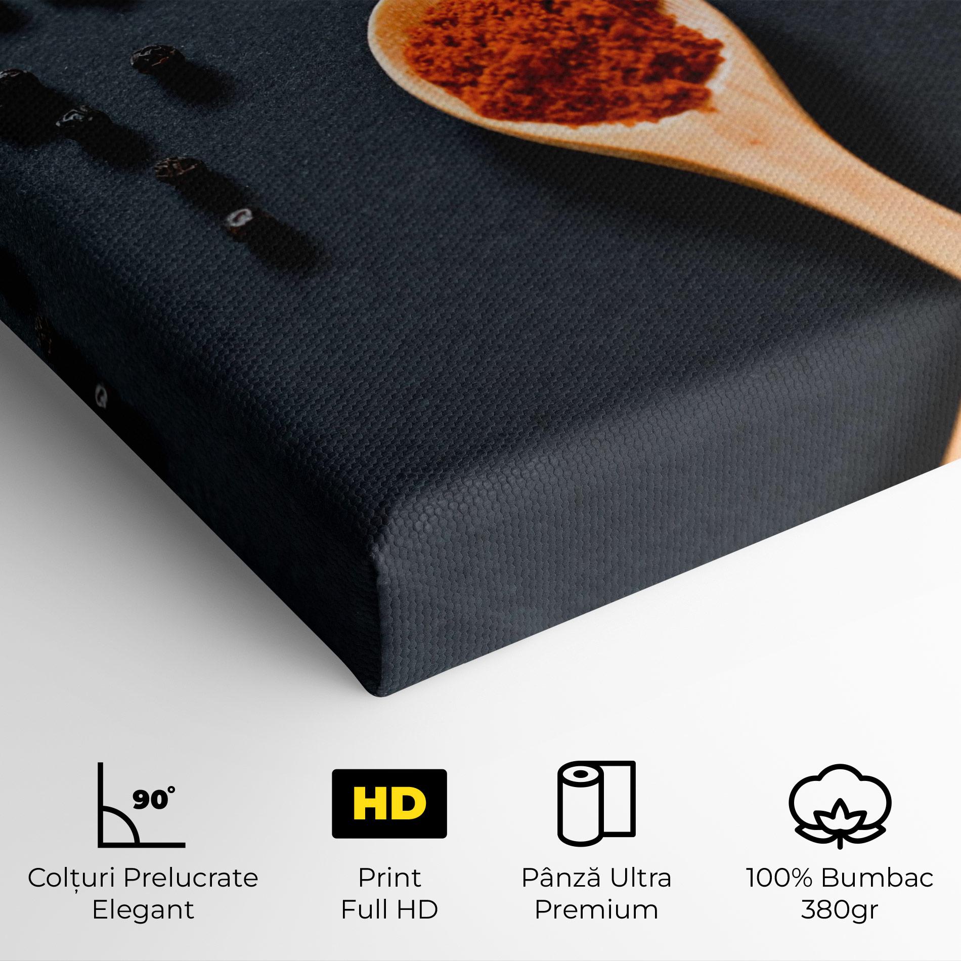 Tablou Canvas 3 Seasonings Spoons mockup 4