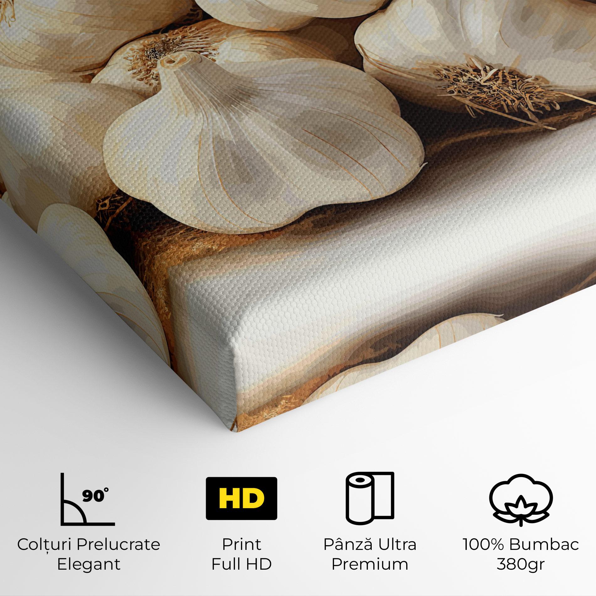 Tablou Canvas Garlic Art mockup 4