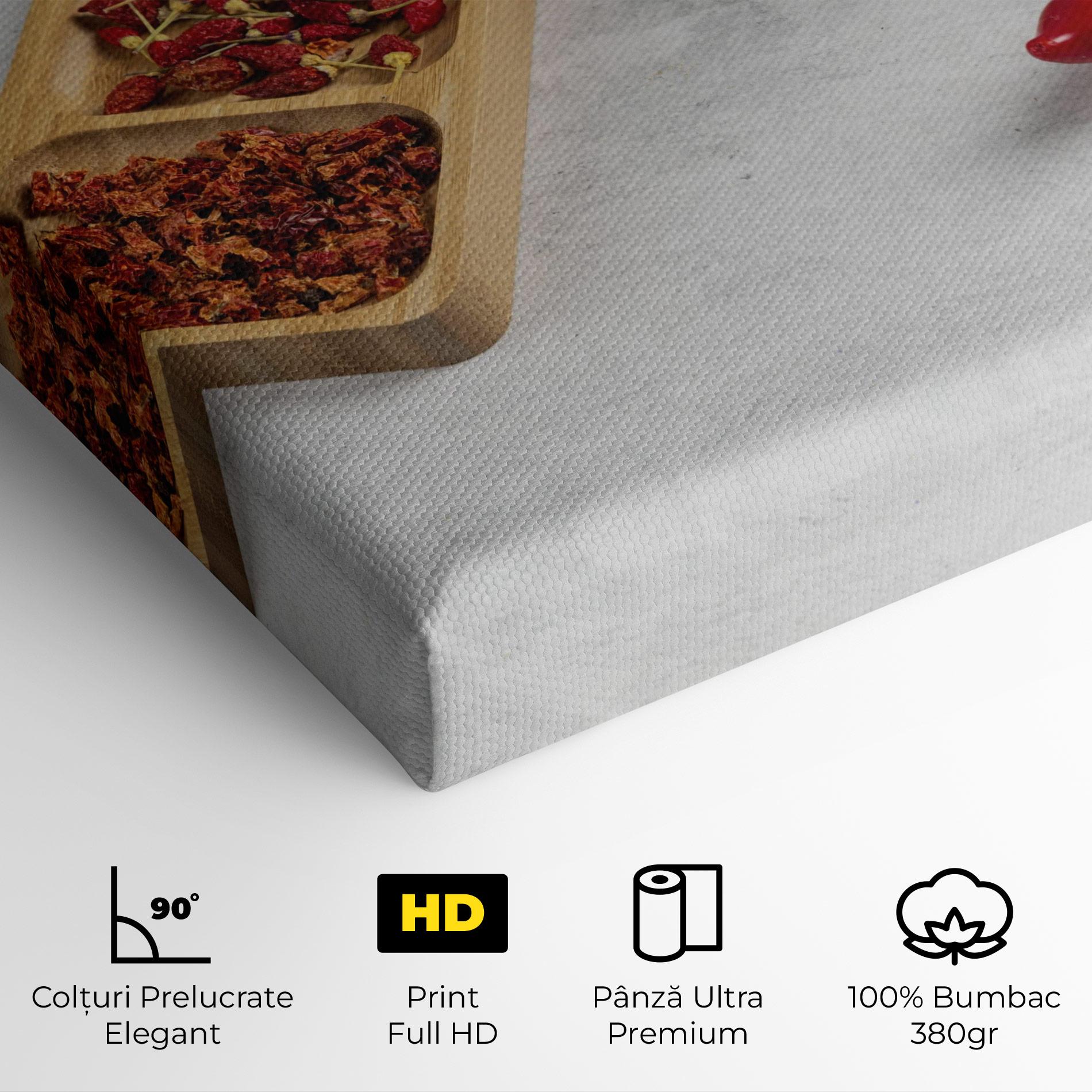 Tablou Canvas Hot Chili Spices mockup 4