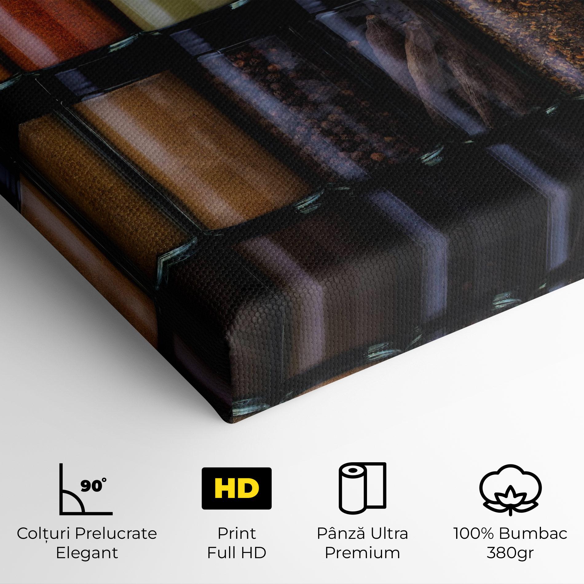 Tablou Canvas Seasonings Jars mockup 4