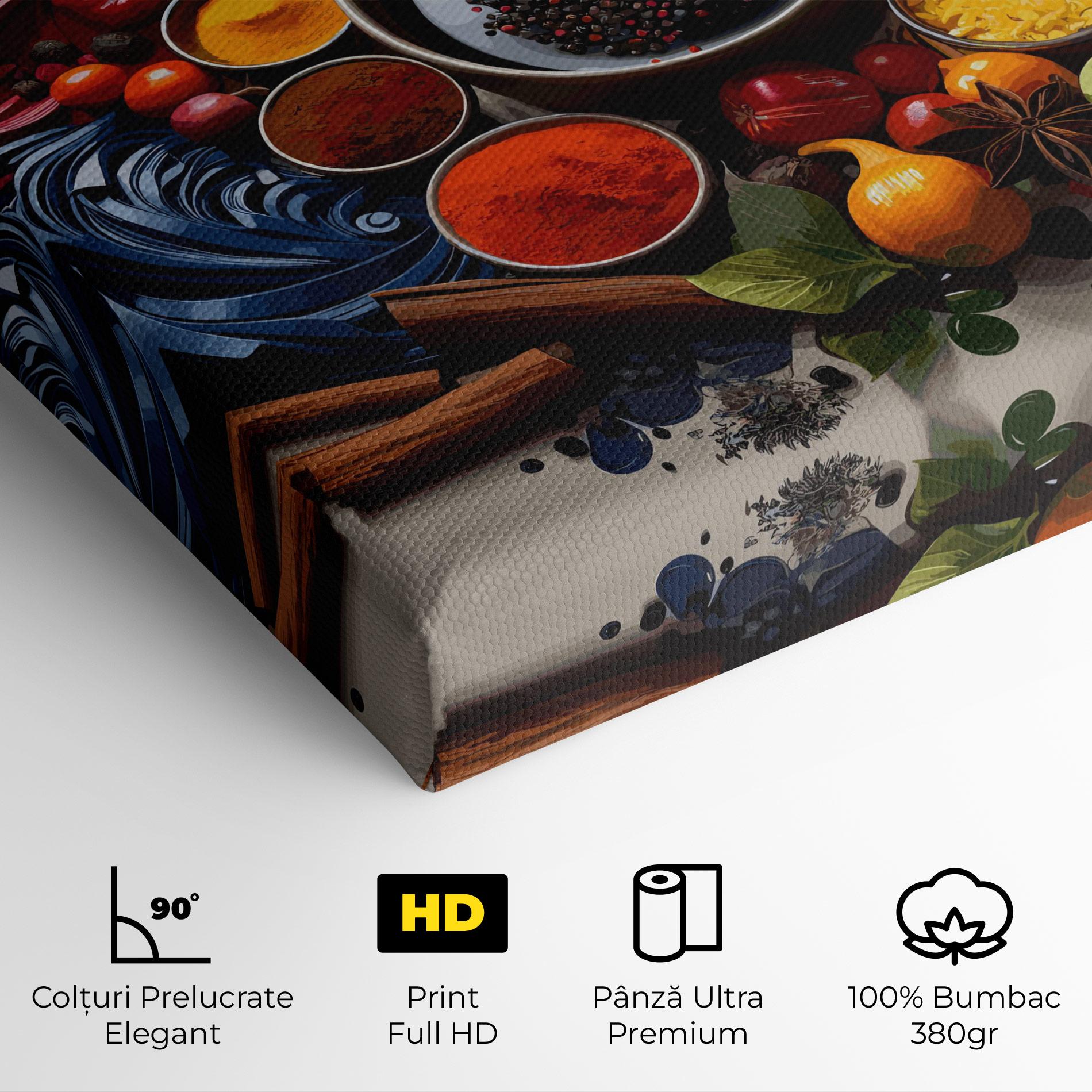 Tablou Canvas Spices Village mockup 4