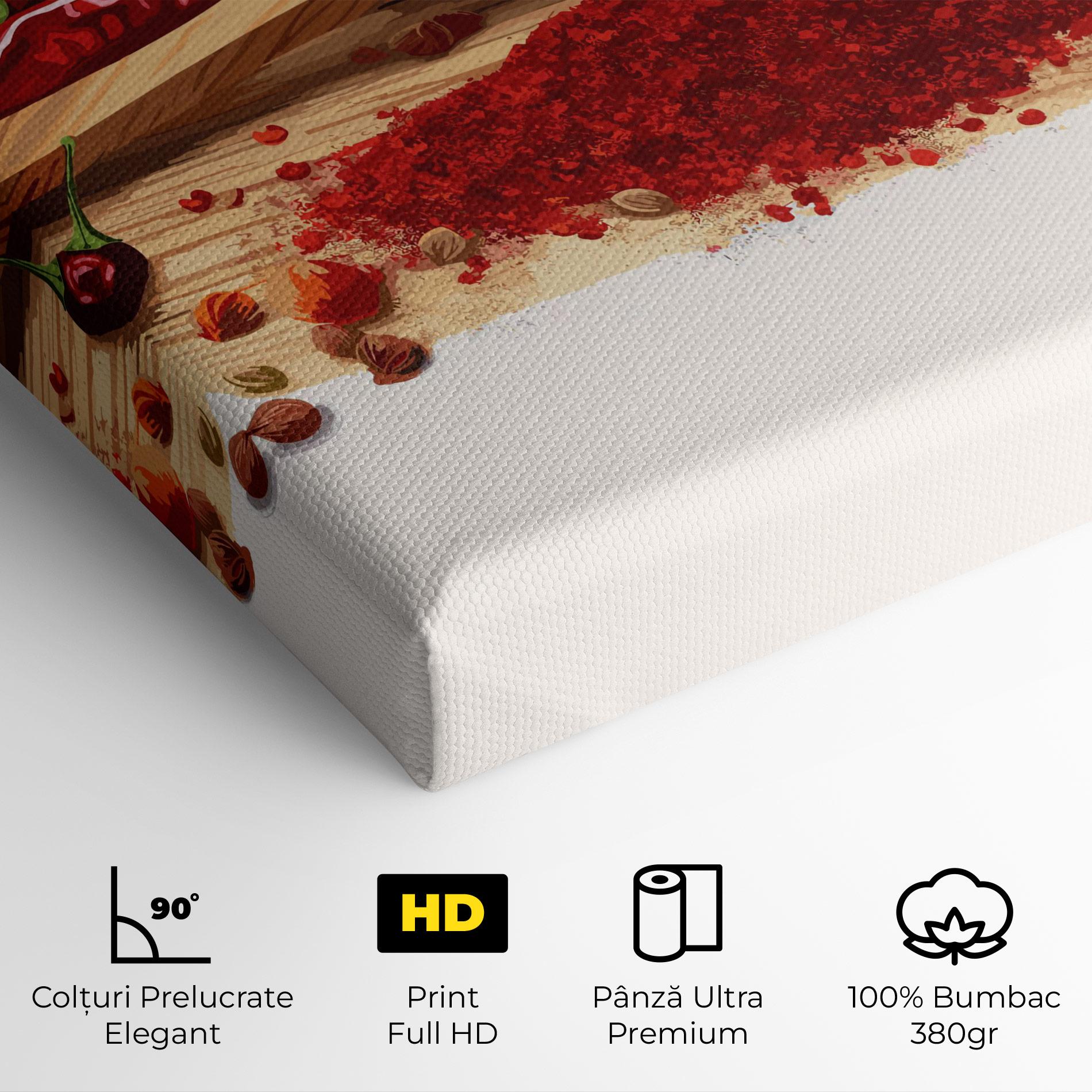 Tablou Canvas Spoon Of Papper mockup 4