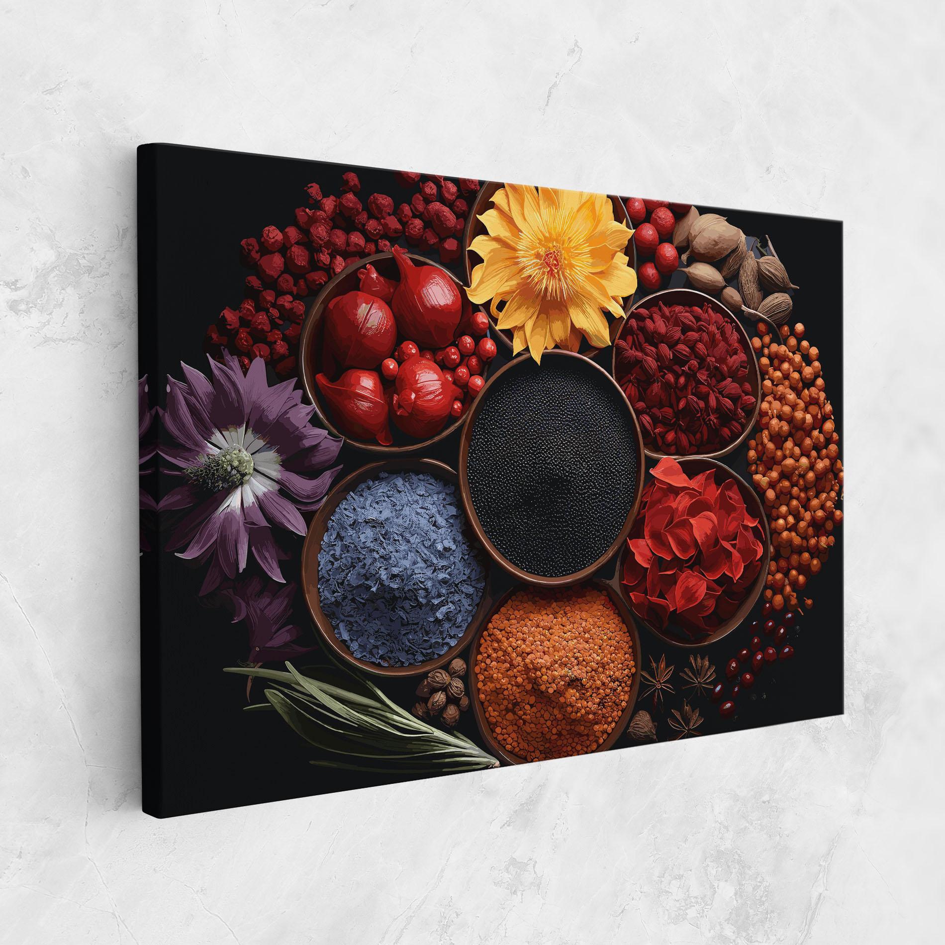 Tablou Canvas Autumn Color Spices mockup 1