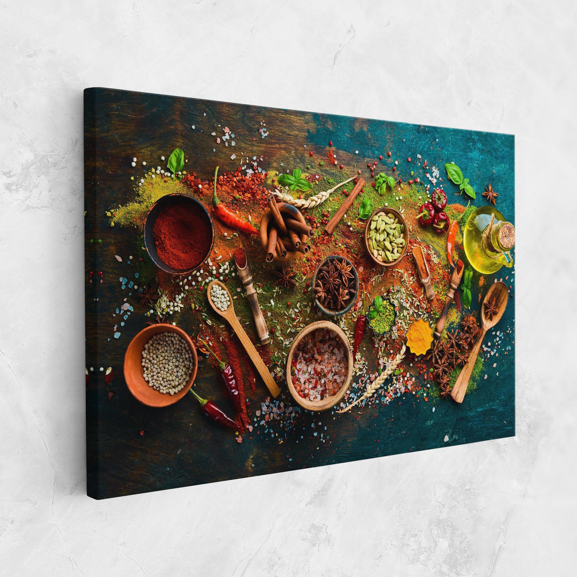 Tablou Canvas Seasonings Mix mockup 1