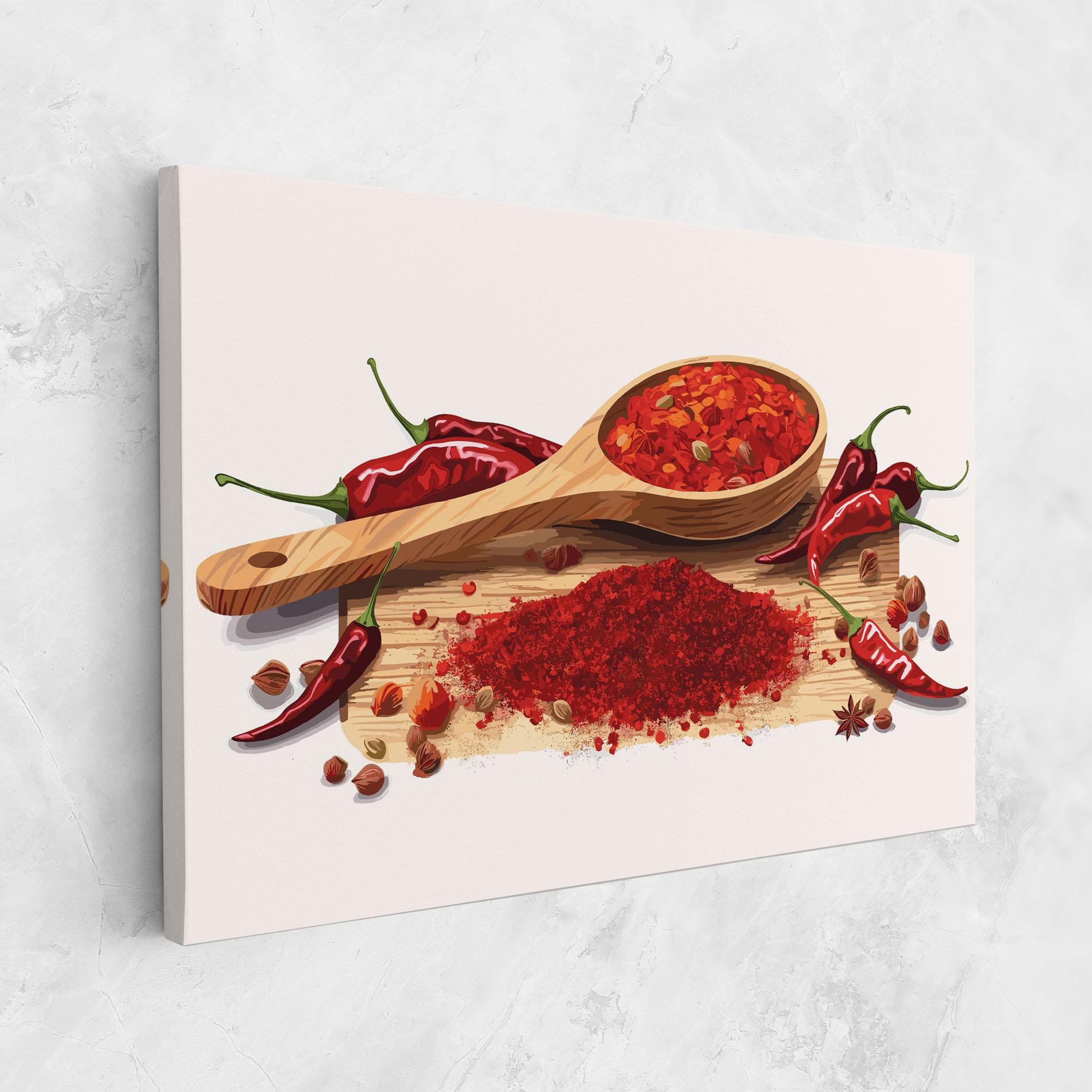 Tablou Canvas Spoon Of Papper mockup 1