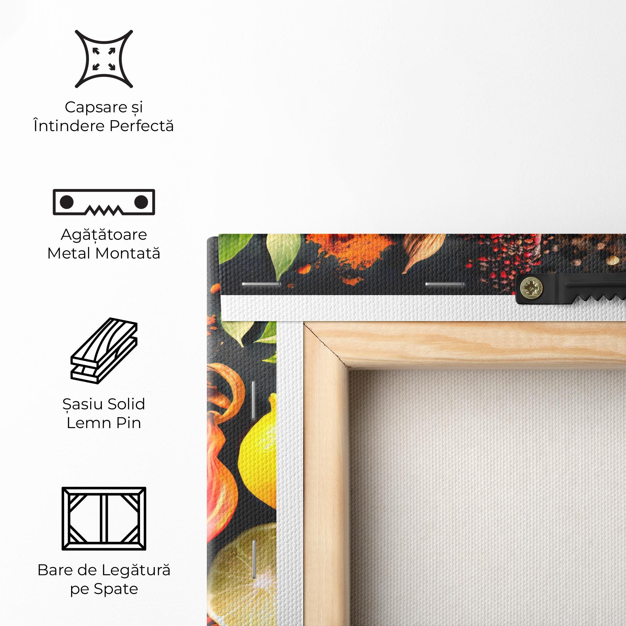 Tablou Canvas Closeup Pices mockup 5
